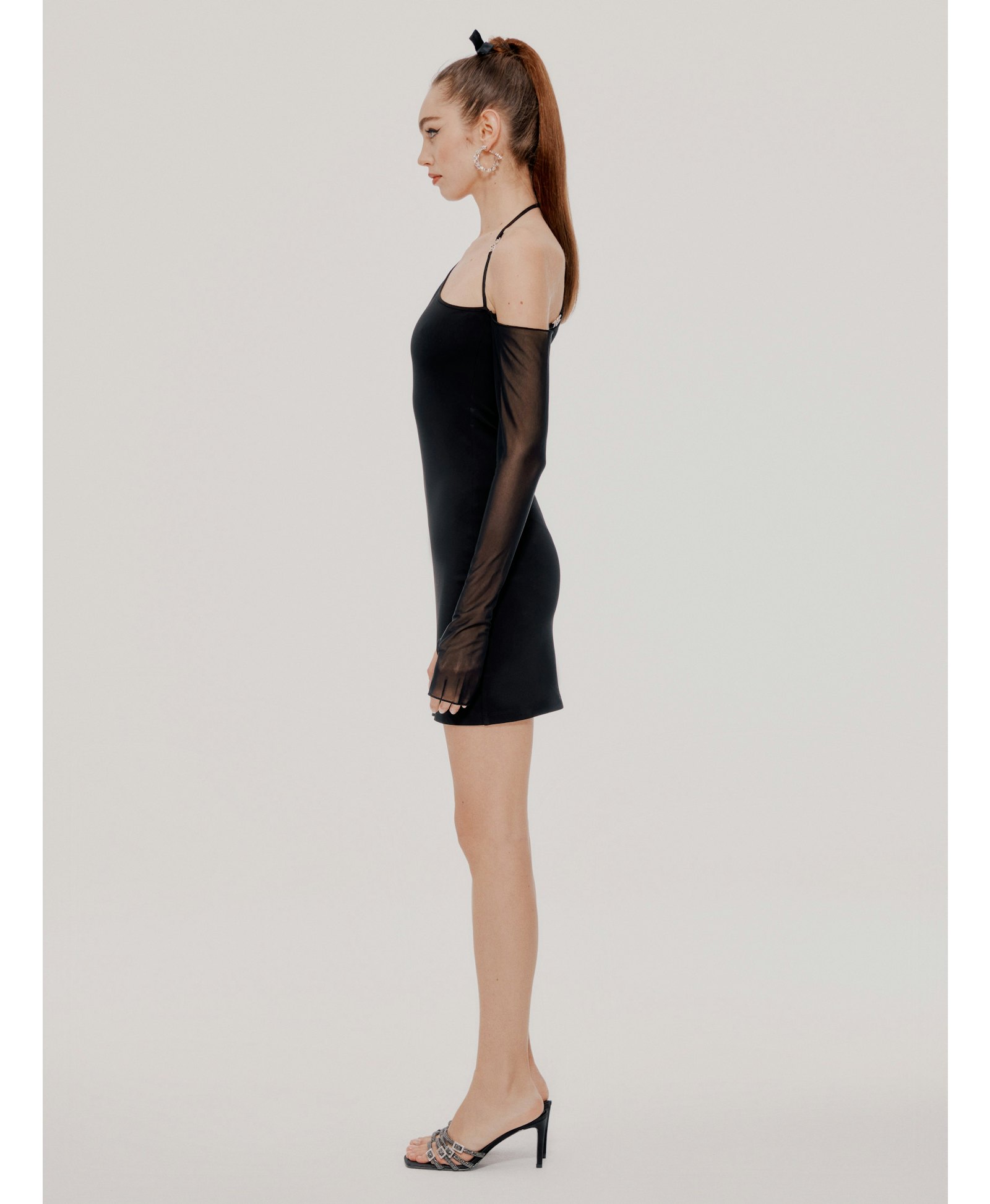 Black Rosana Dress (Final Sale) in Black made by Nana Jacqueline