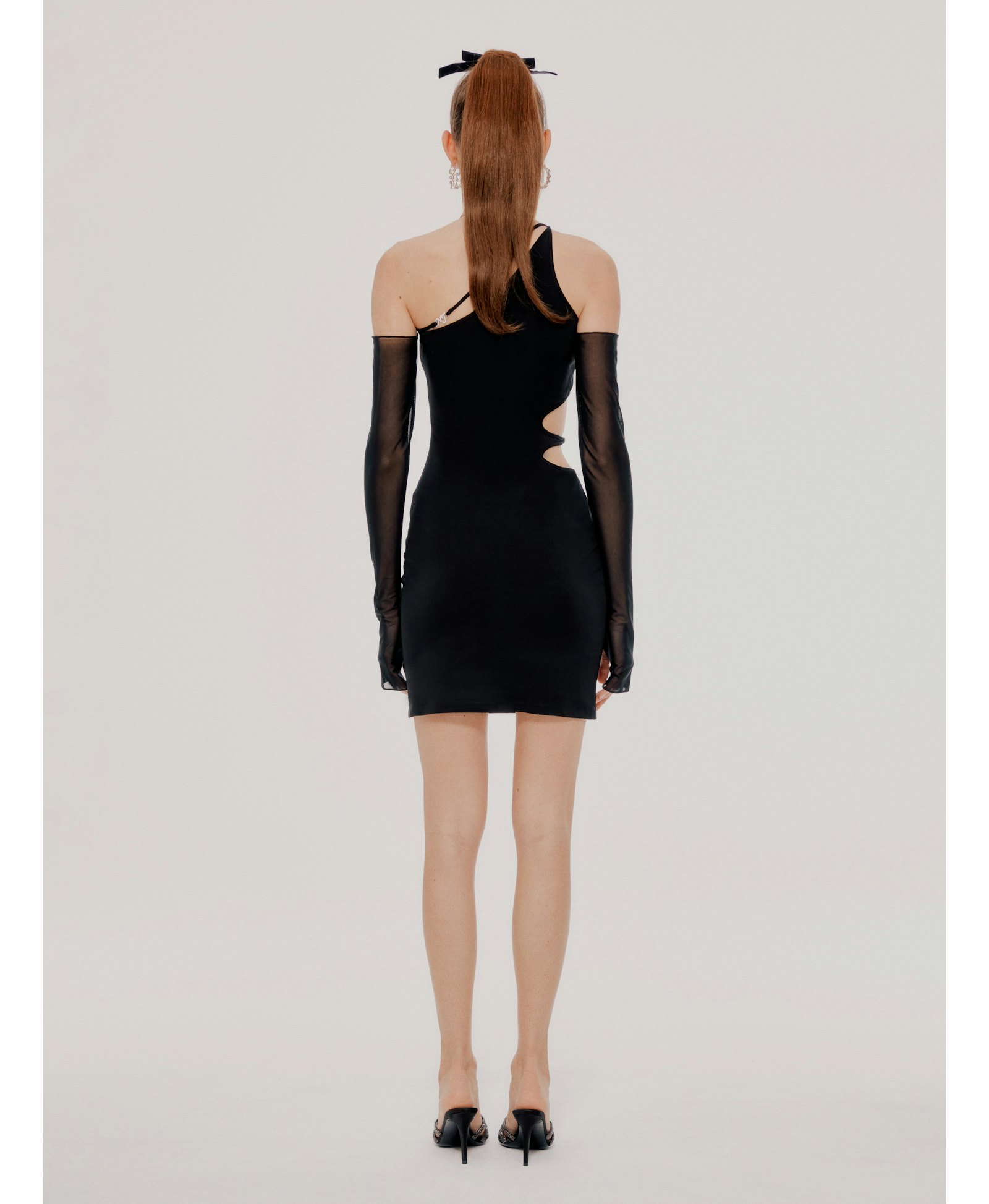 Black Rosana Dress (Final Sale) in Black made by Nana Jacqueline
