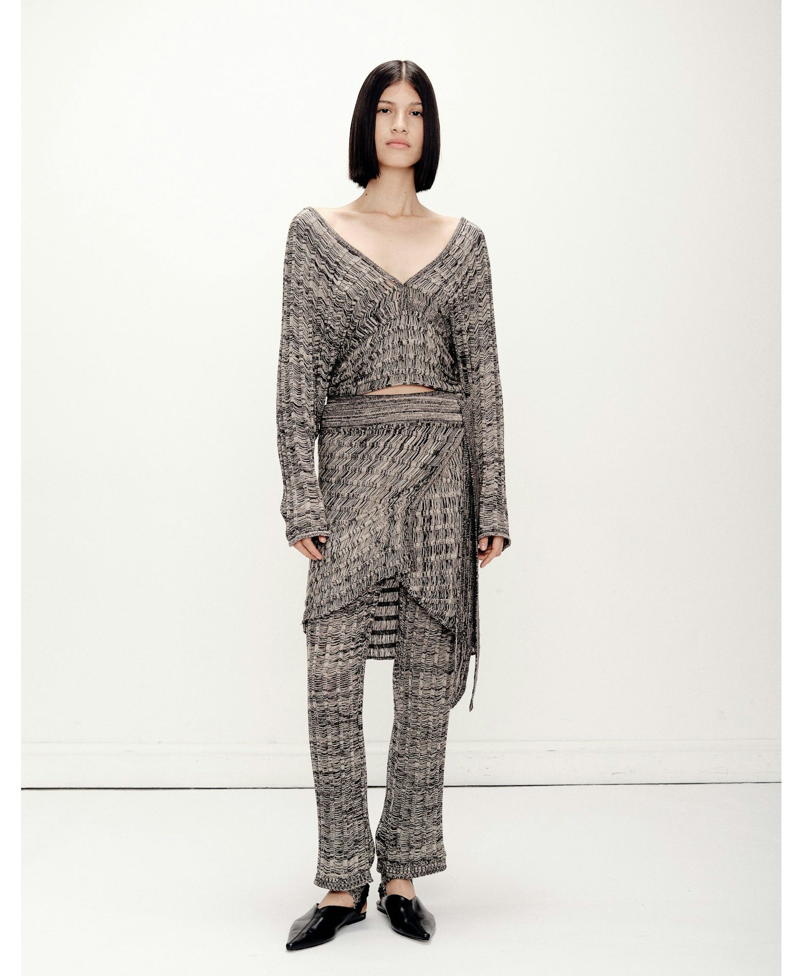 Samán Top Grey made by Peregrina