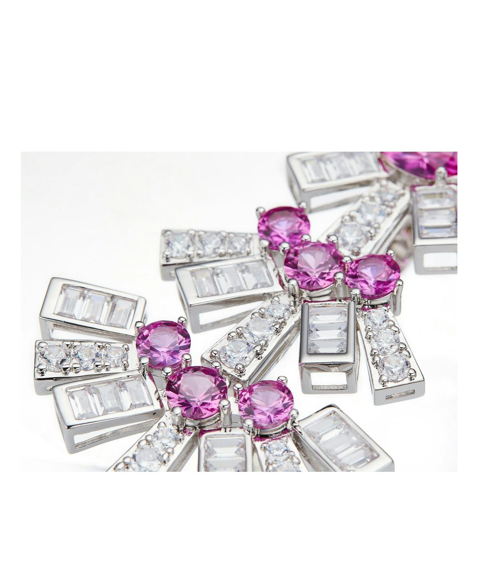 Claira Earrings (Pink) made by Nana Jacqueline