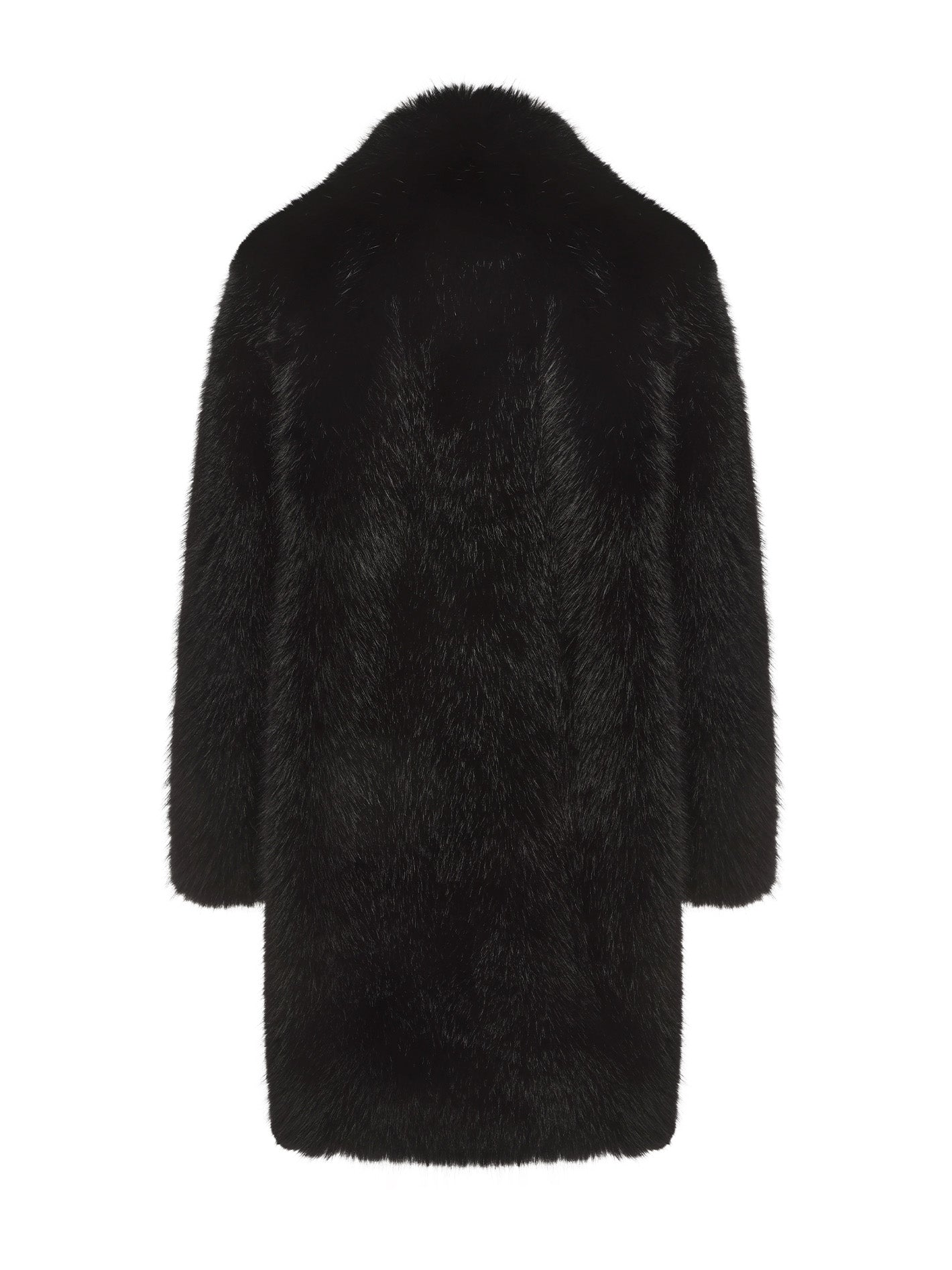 Shop Nana Jacqueline Sofia Fur Coat (black)