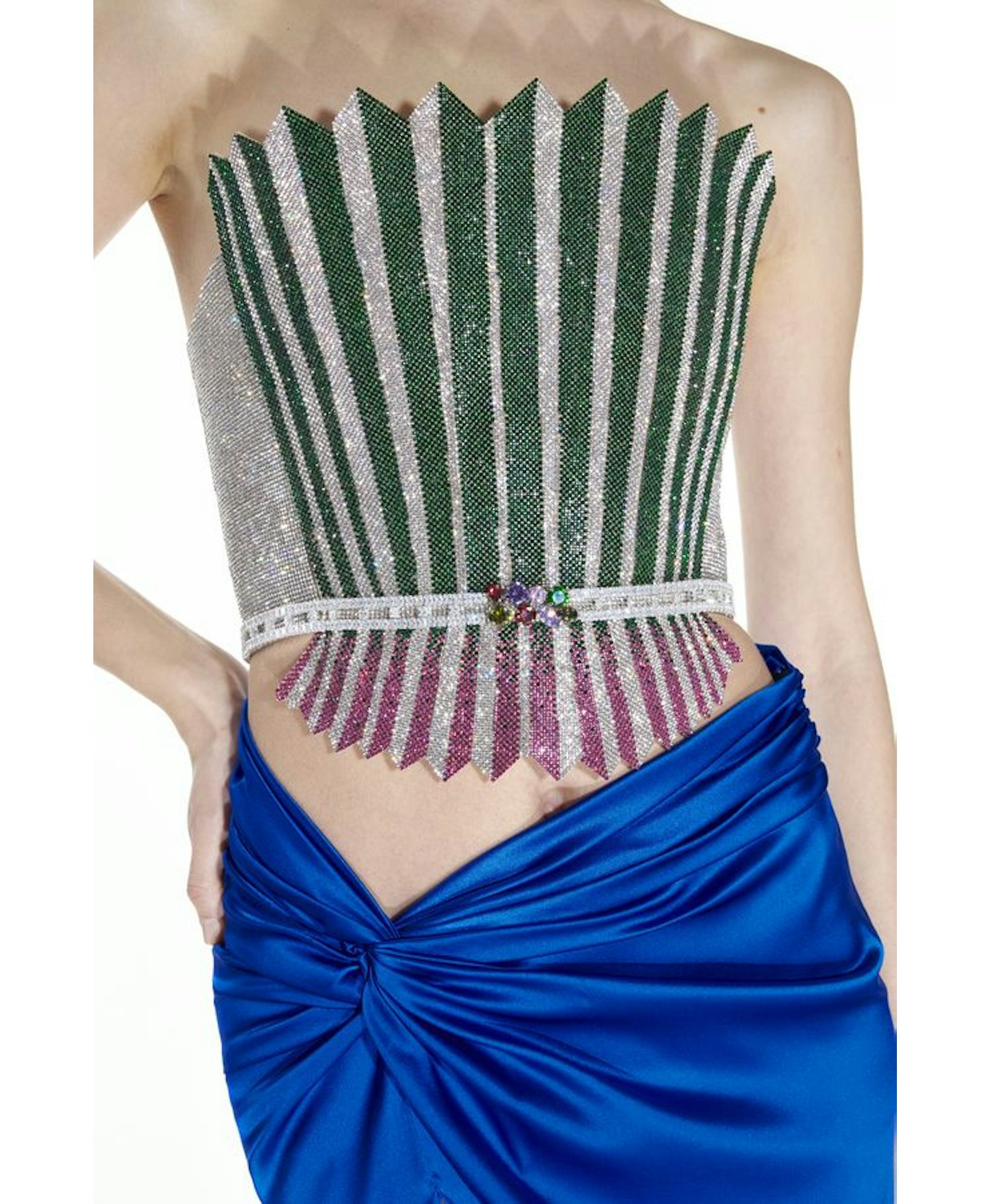 JEWELRY CORSET TOP made by NUÉ