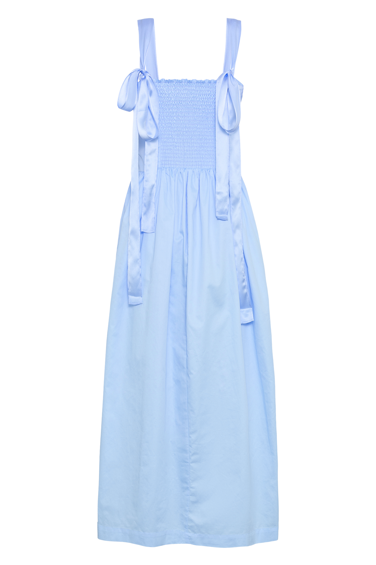 Shop Murlong Cres Elin Maxi Dress Baby Blue