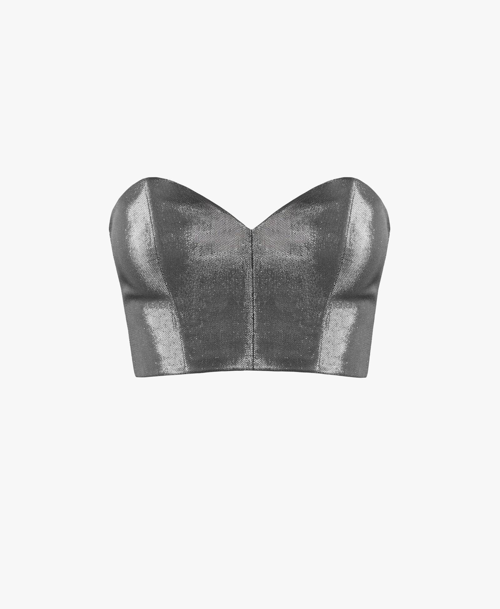 METALLIC Corset Top made by Vestiaire d'un Oiseau Libre