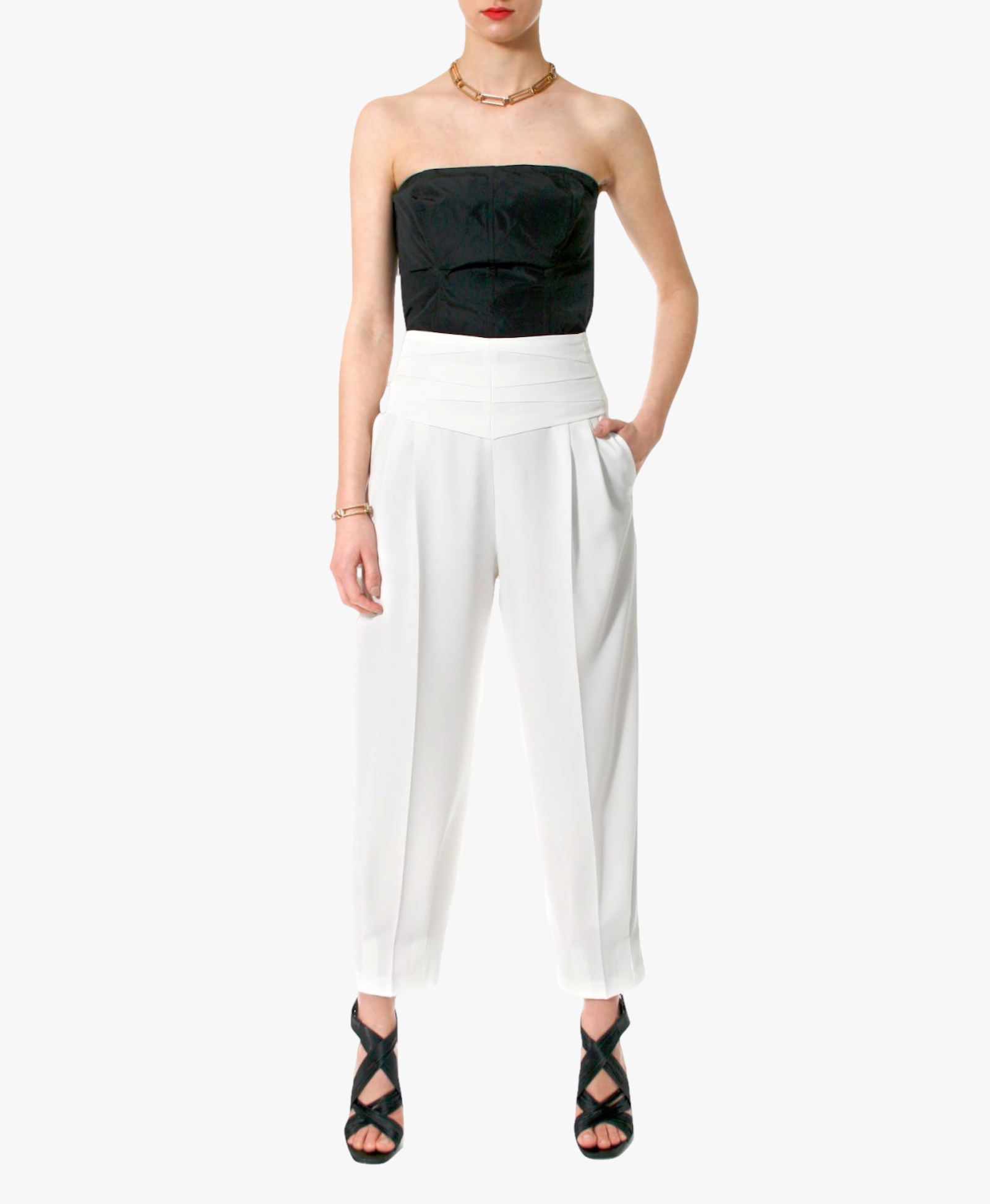 Trousers Bianca Vanilla Ice made by HALEWSKI