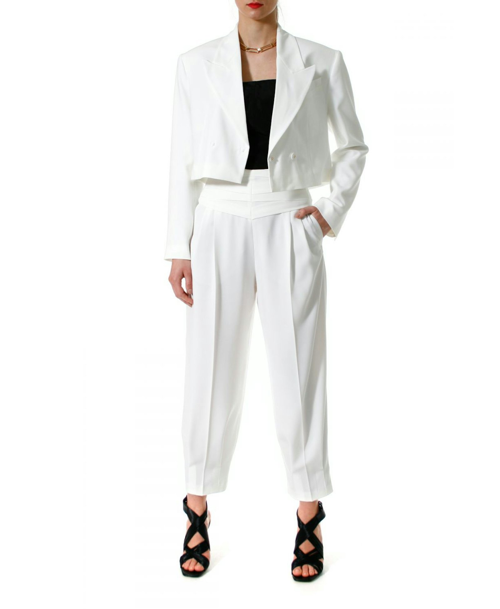 Trousers Bianca Vanilla Ice made by HALEWSKI