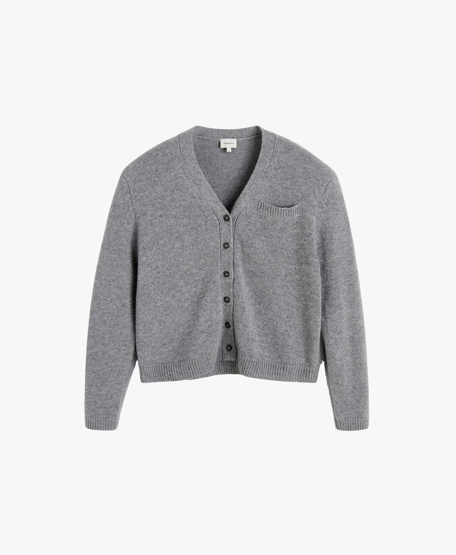 Vivi Knit Cardigan - Light Grey made by HERSKIND