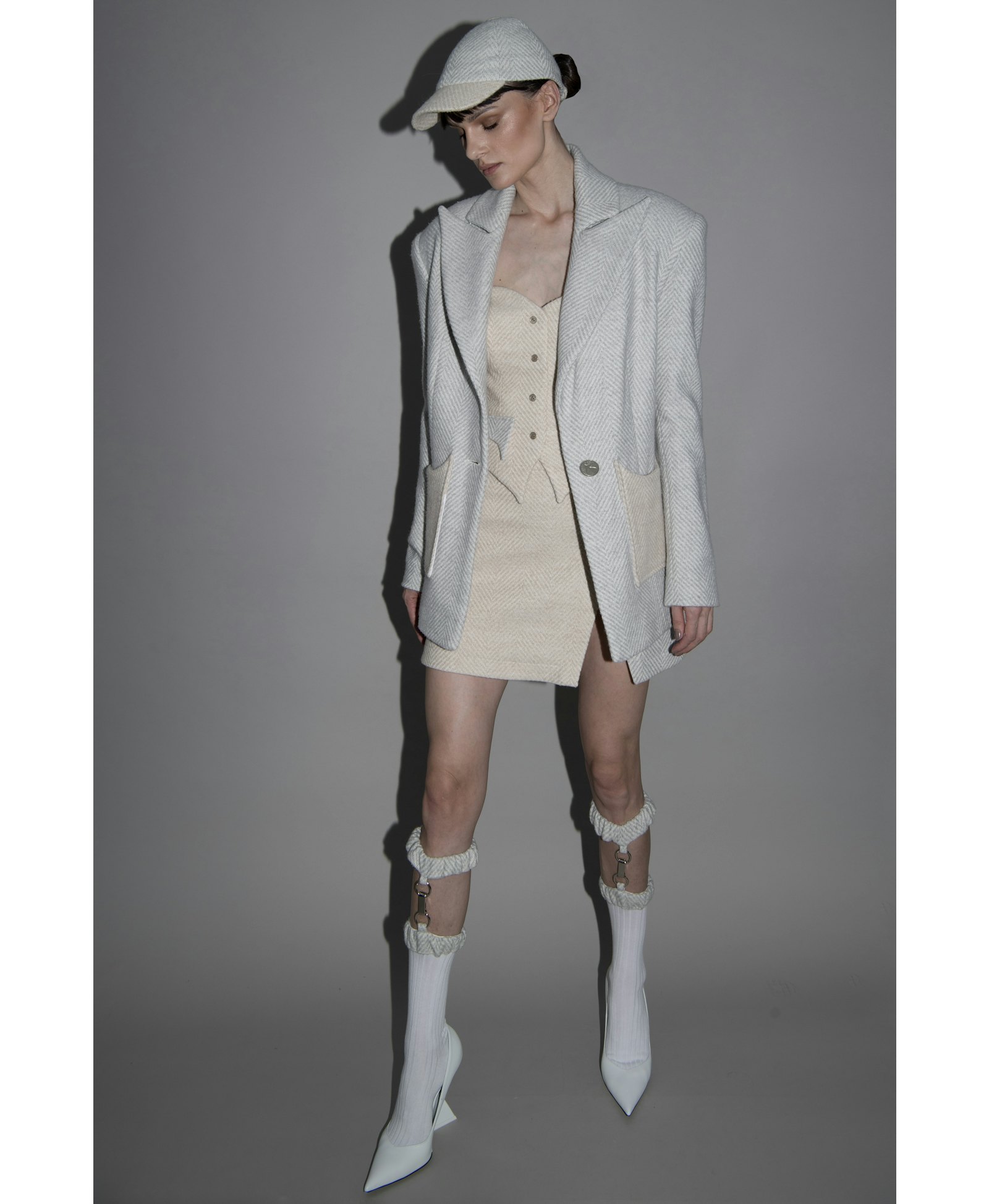 ALPACA CORSET in Beige made by Vestiaire d'un Oiseau Libre