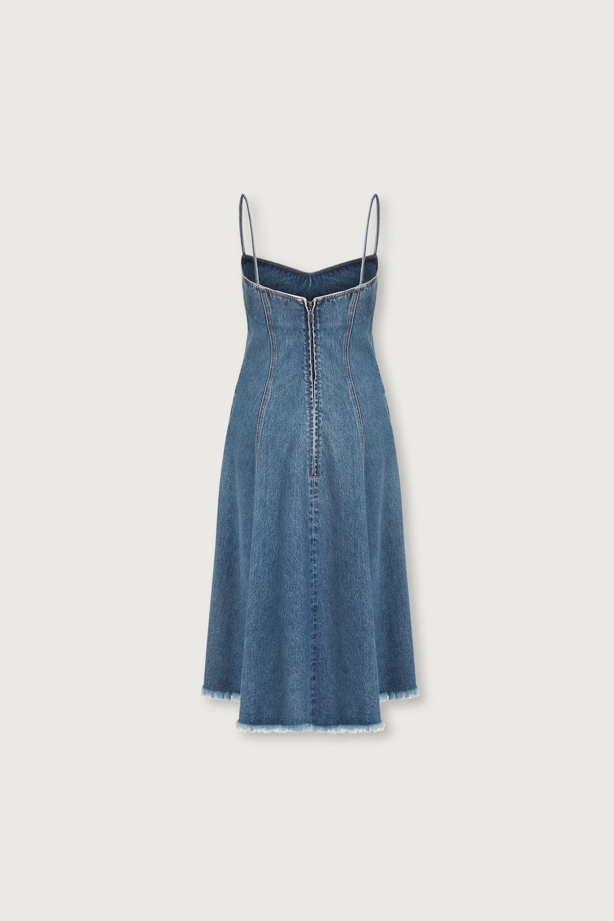 Shop Occleus Palmer Dress In Blue