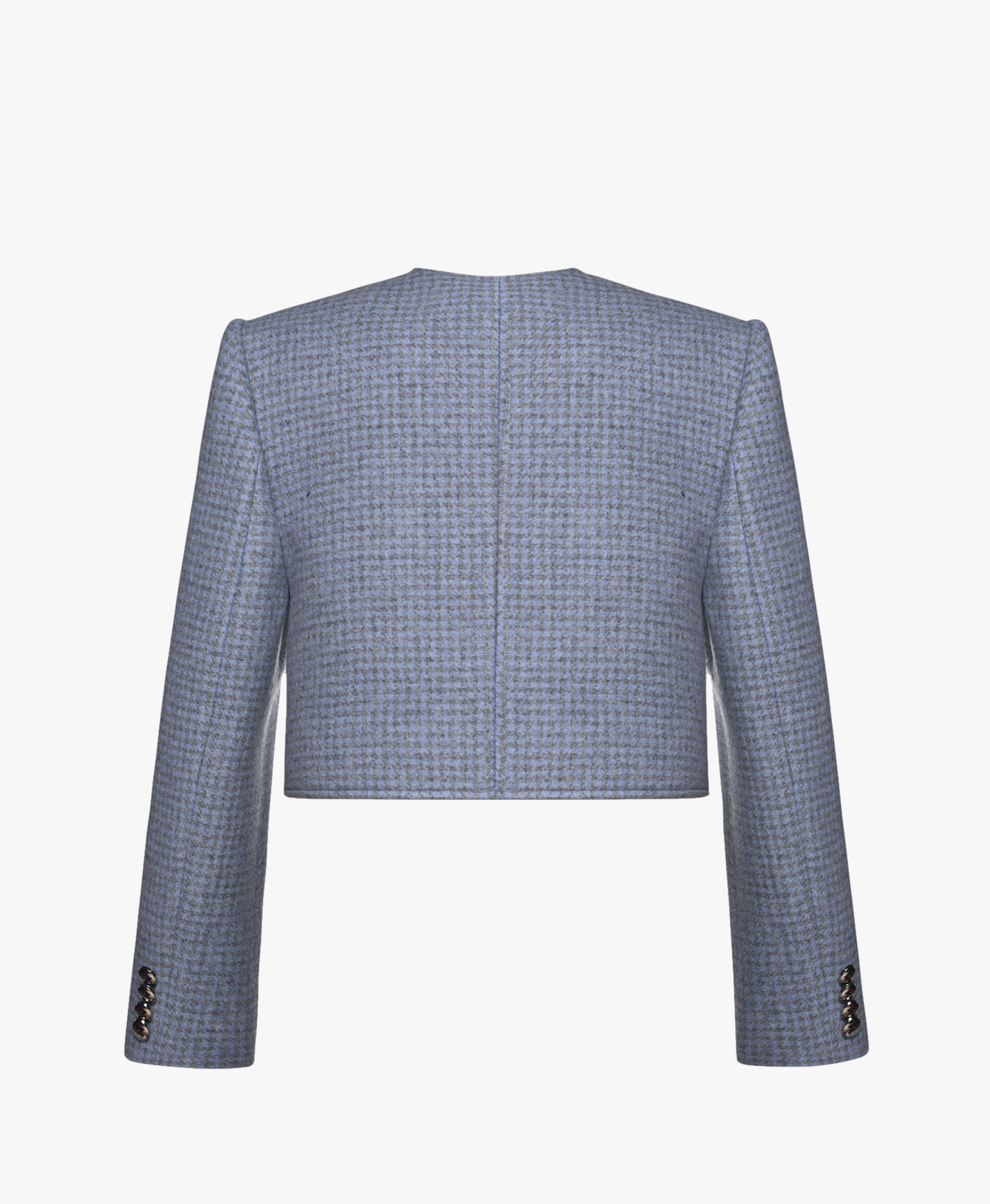 HOUNDSTOOTH DOUBLE-BREASTED JACKET made by KEBURIA