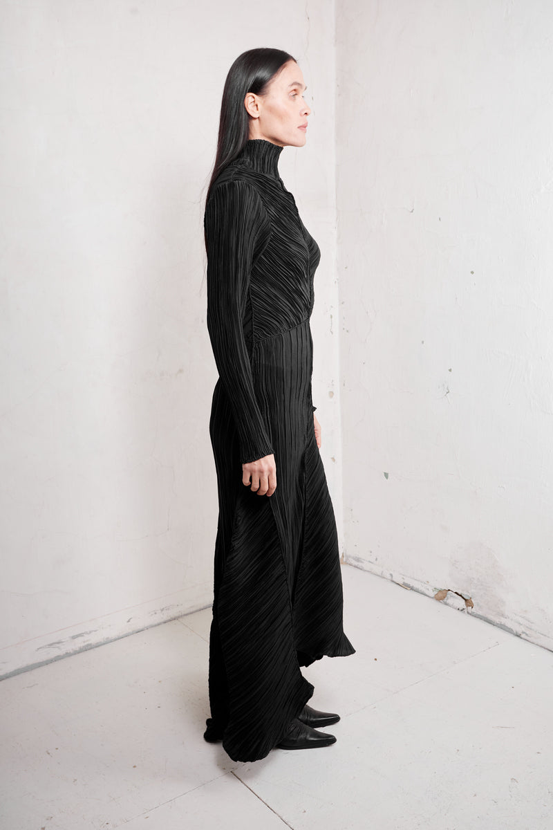 Shop Tamar Keburia Sacagawea Dress In Black