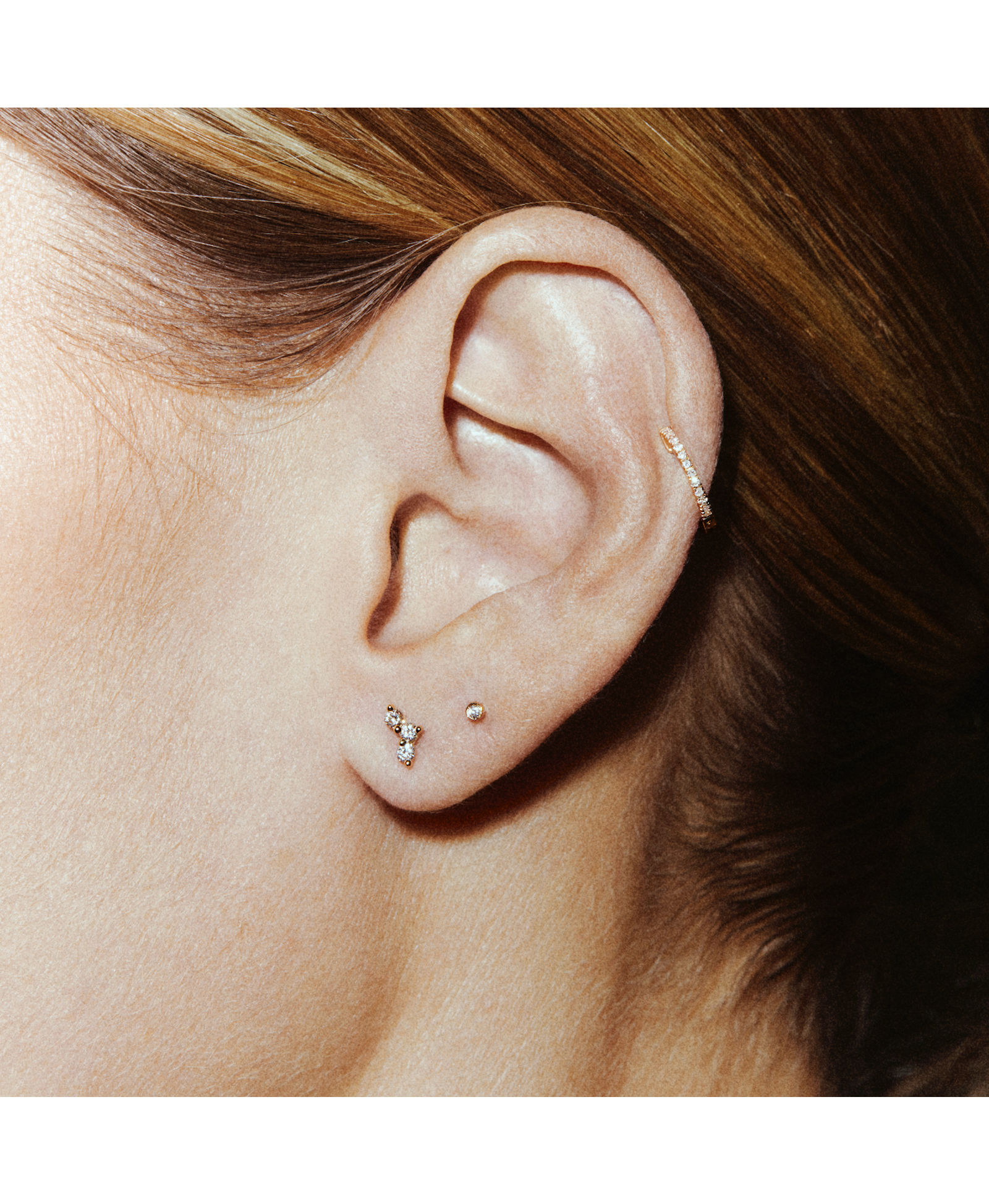 HONEY I'M HOME LABRET - WHITE DIAMOND & WHITE GOLD made by ENNUI