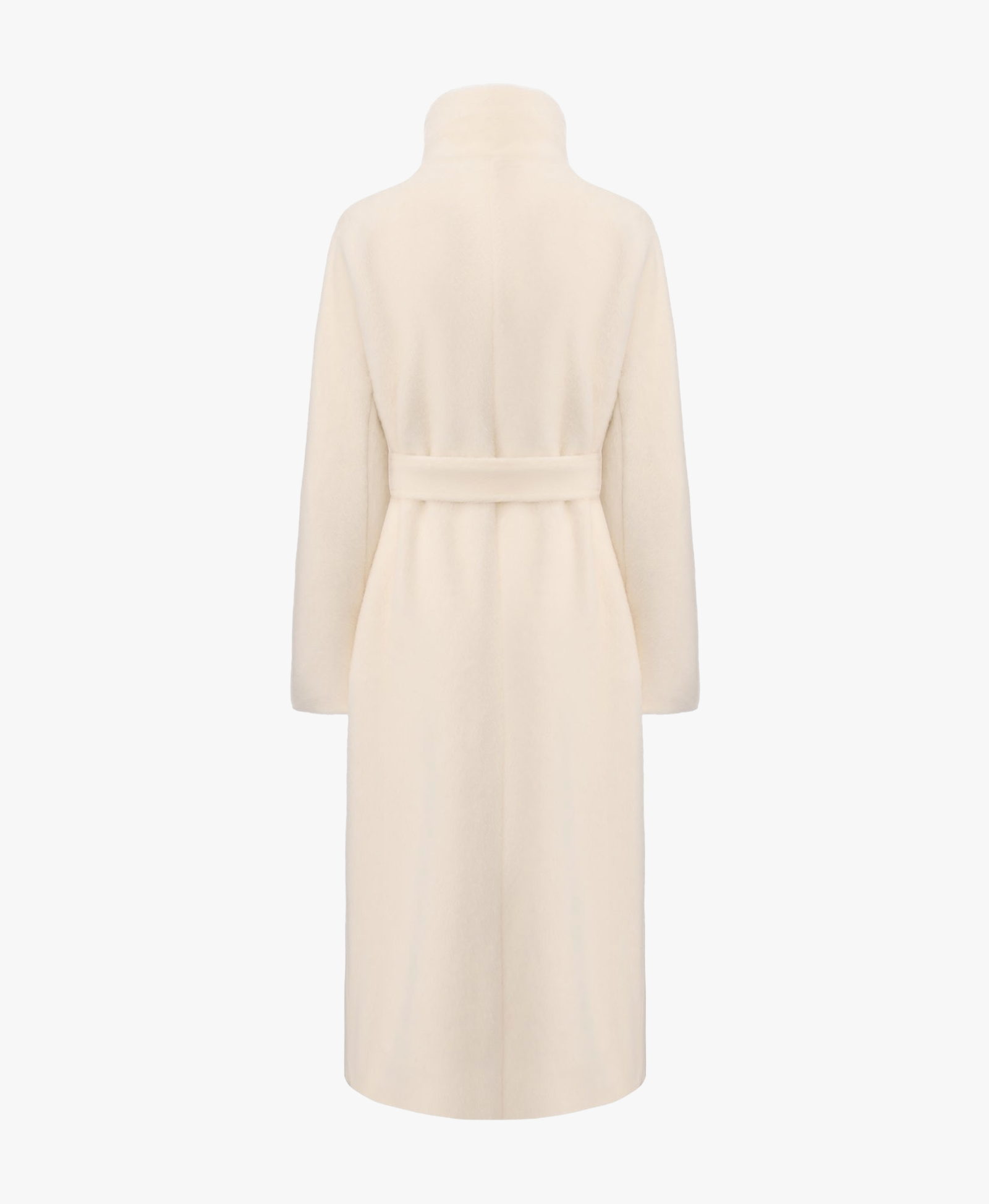 Audrey Long Coat (Off-white) made by Nana Jacqueline