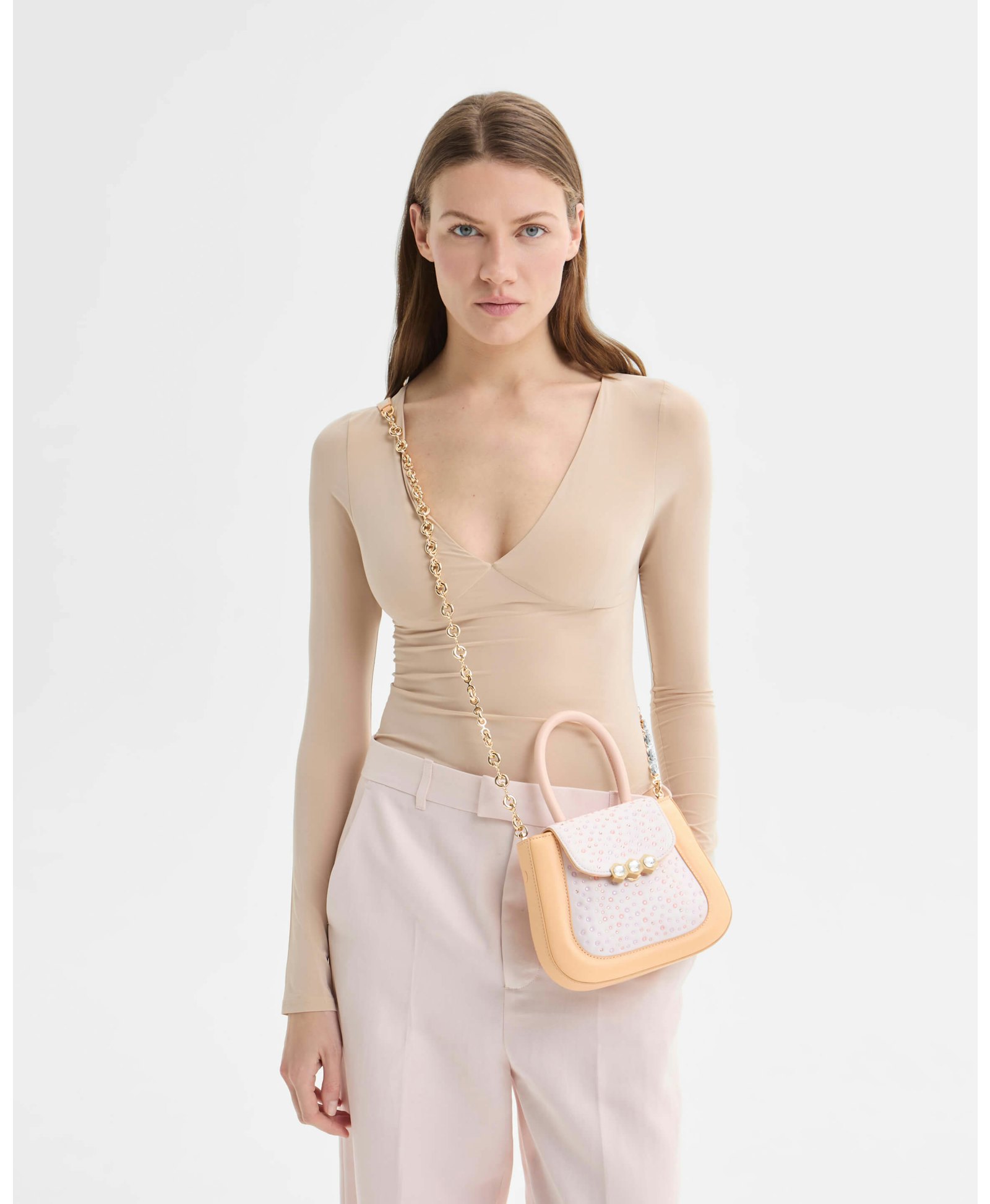 Mini Jill Crystal Apricot made by Mietis