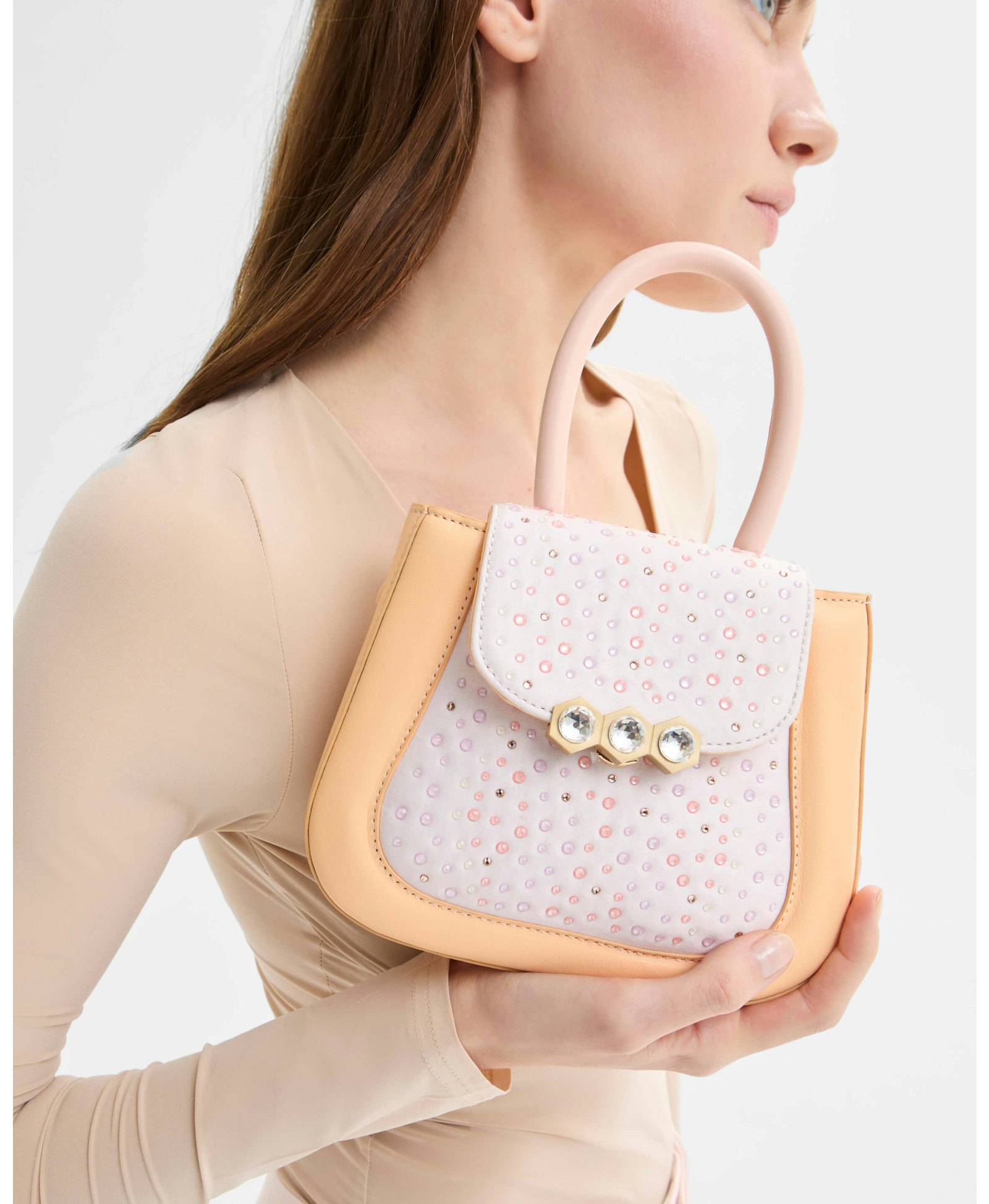 Mini Jill Crystal Apricot made by Mietis