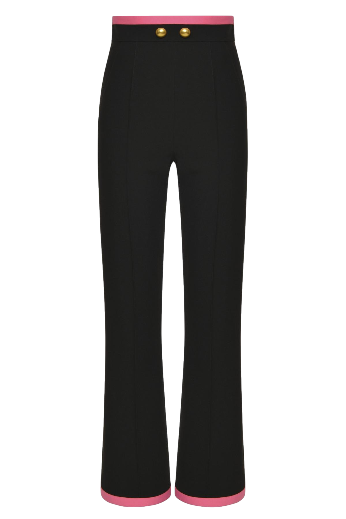 George Keburia Cropped Flare Trousers