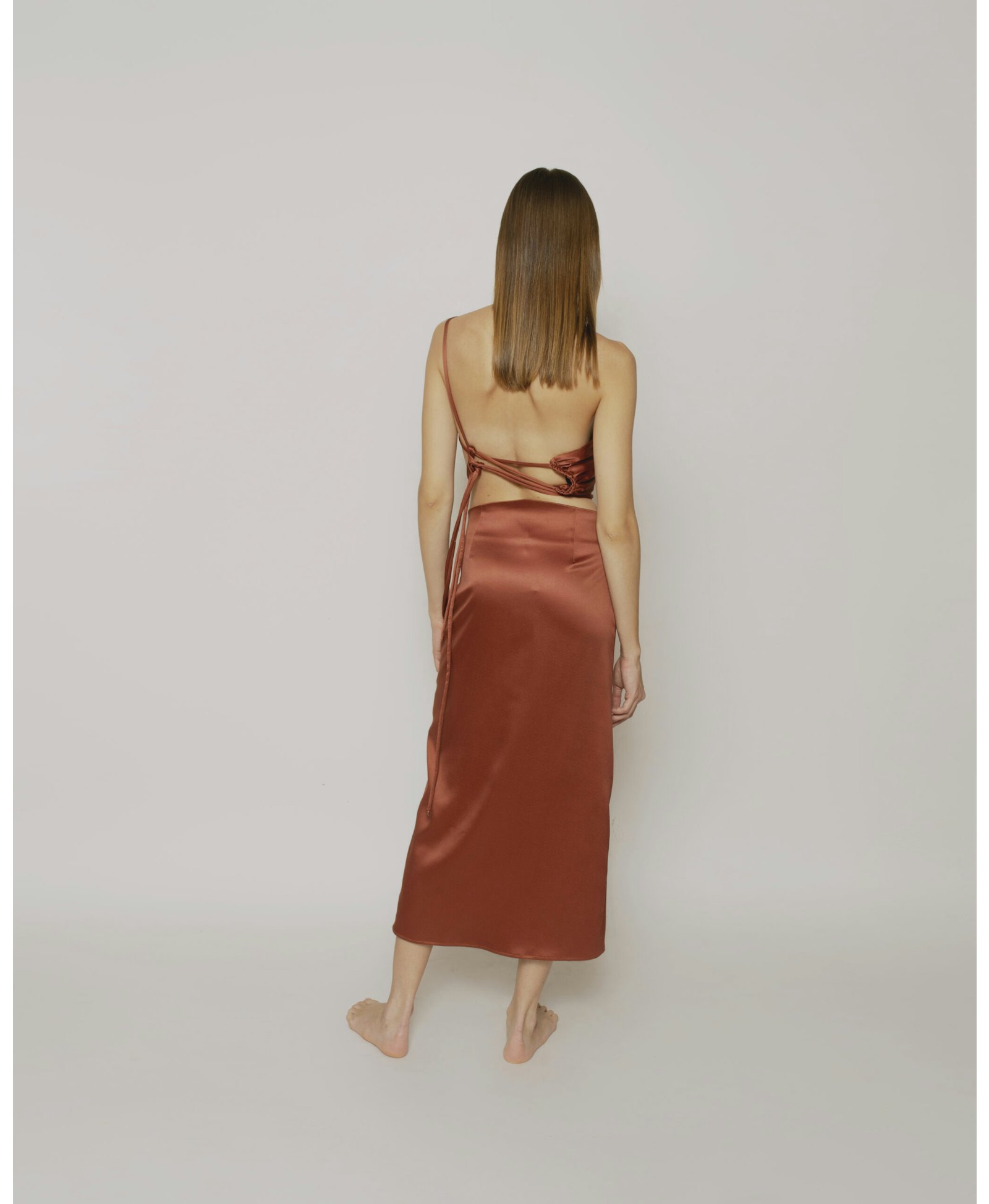 MOSS COPPER SET in Red made by Camila Sarmiento