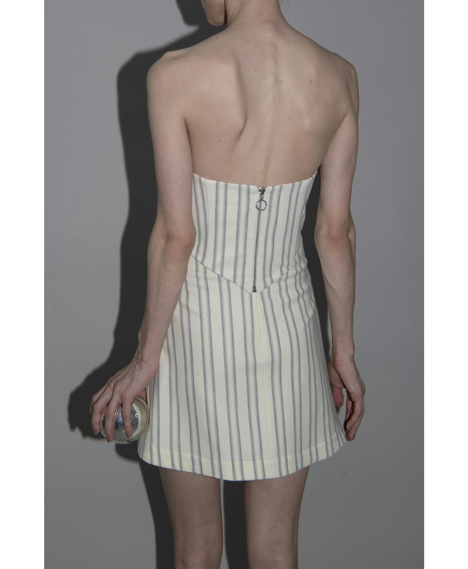 merino skirt in Beige made by Vestiaire d'un Oiseau Libre