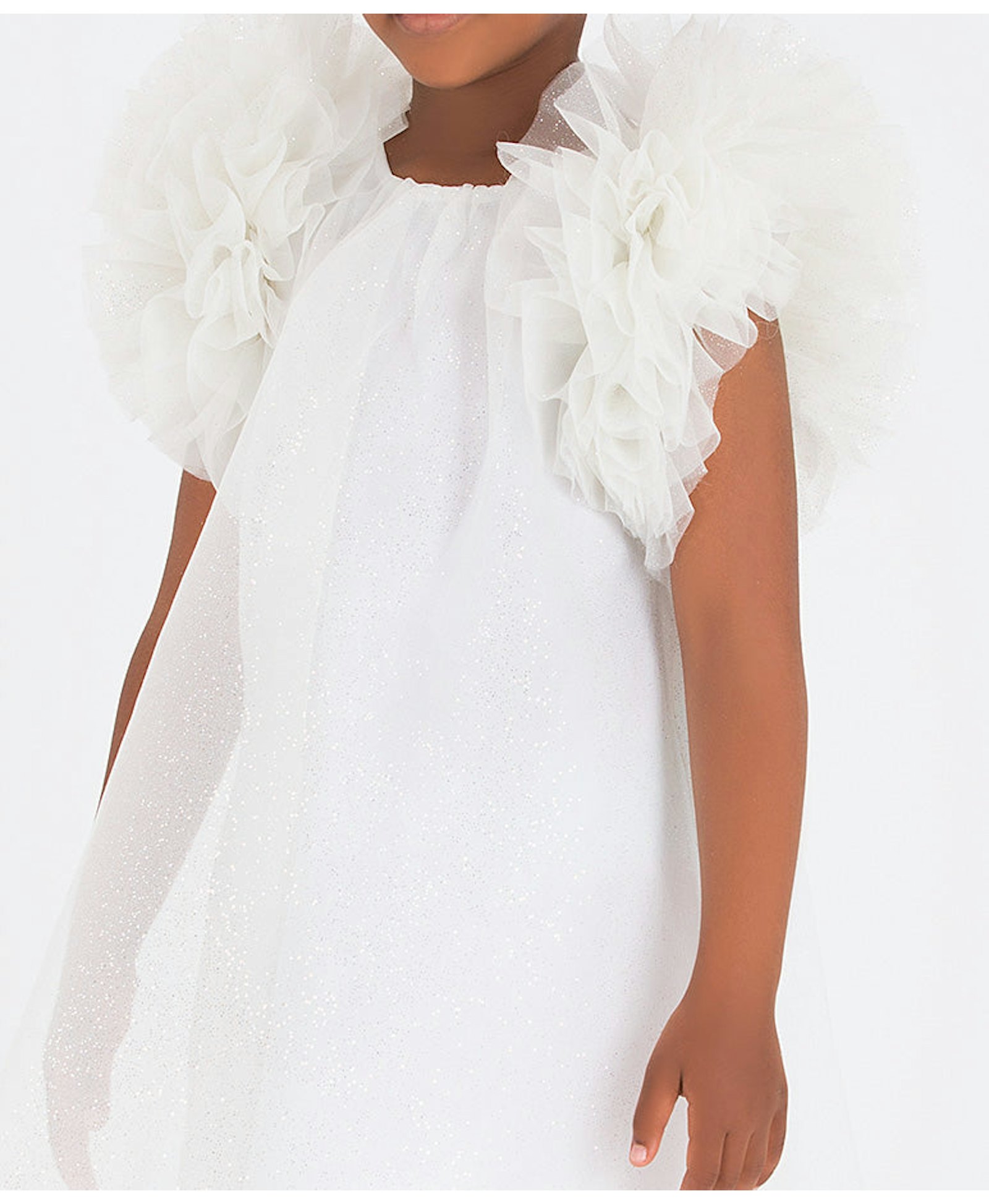 Shimmering Ruffles Dress made by Mama Luma