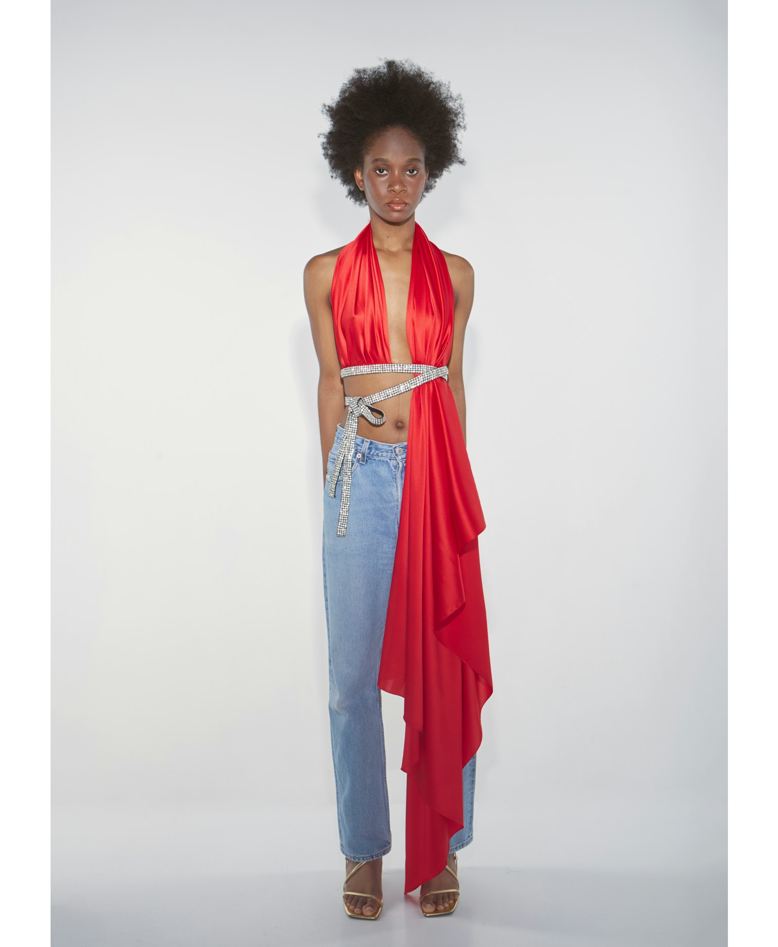 Bianca Top Spicy Red made by NUÉ