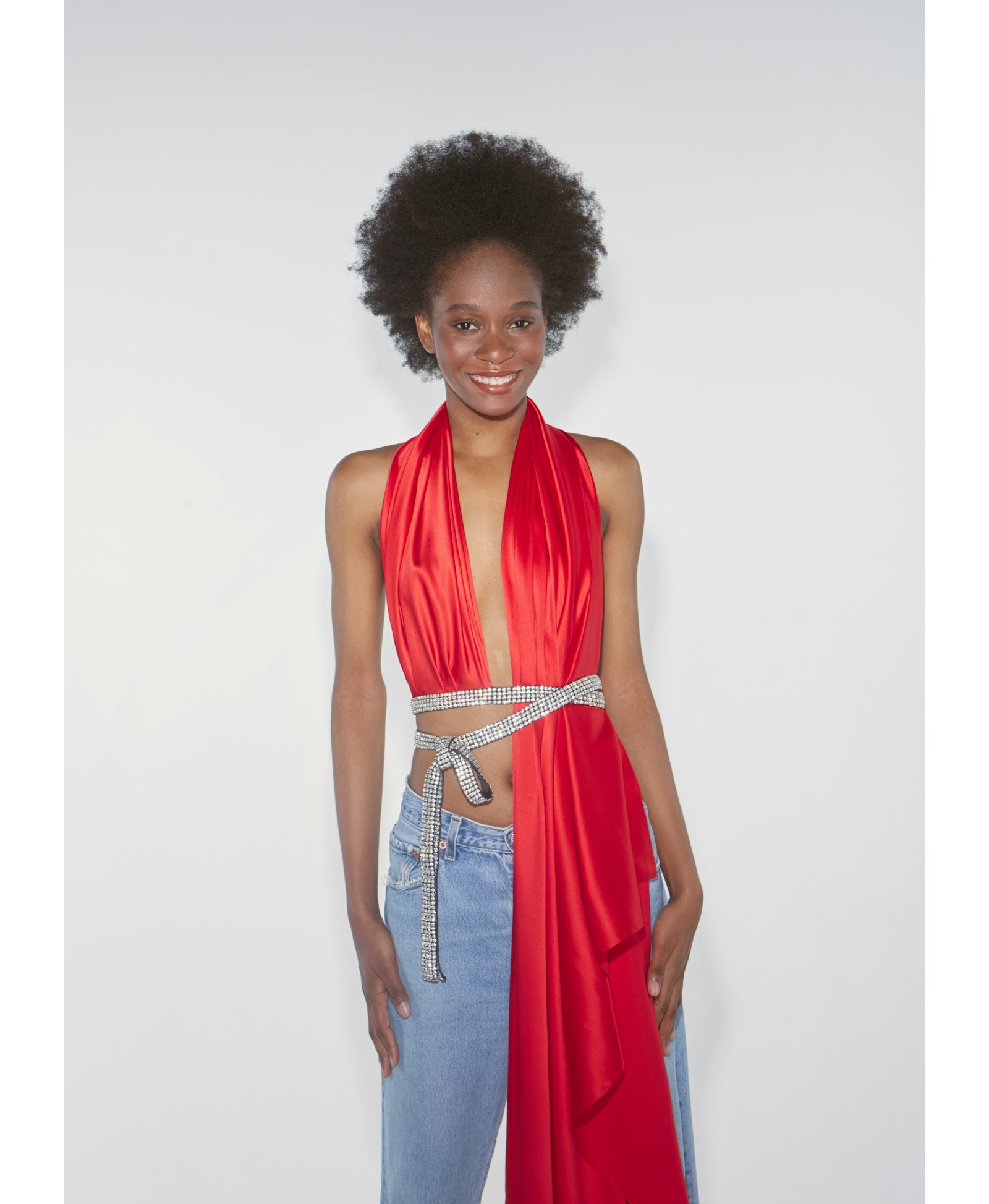 Bianca Top Spicy Red made by NUÉ