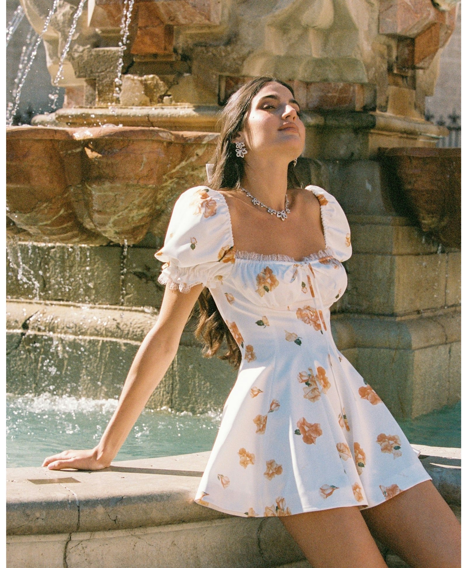 Theodora Dress (Floral) made by Nana Jacqueline