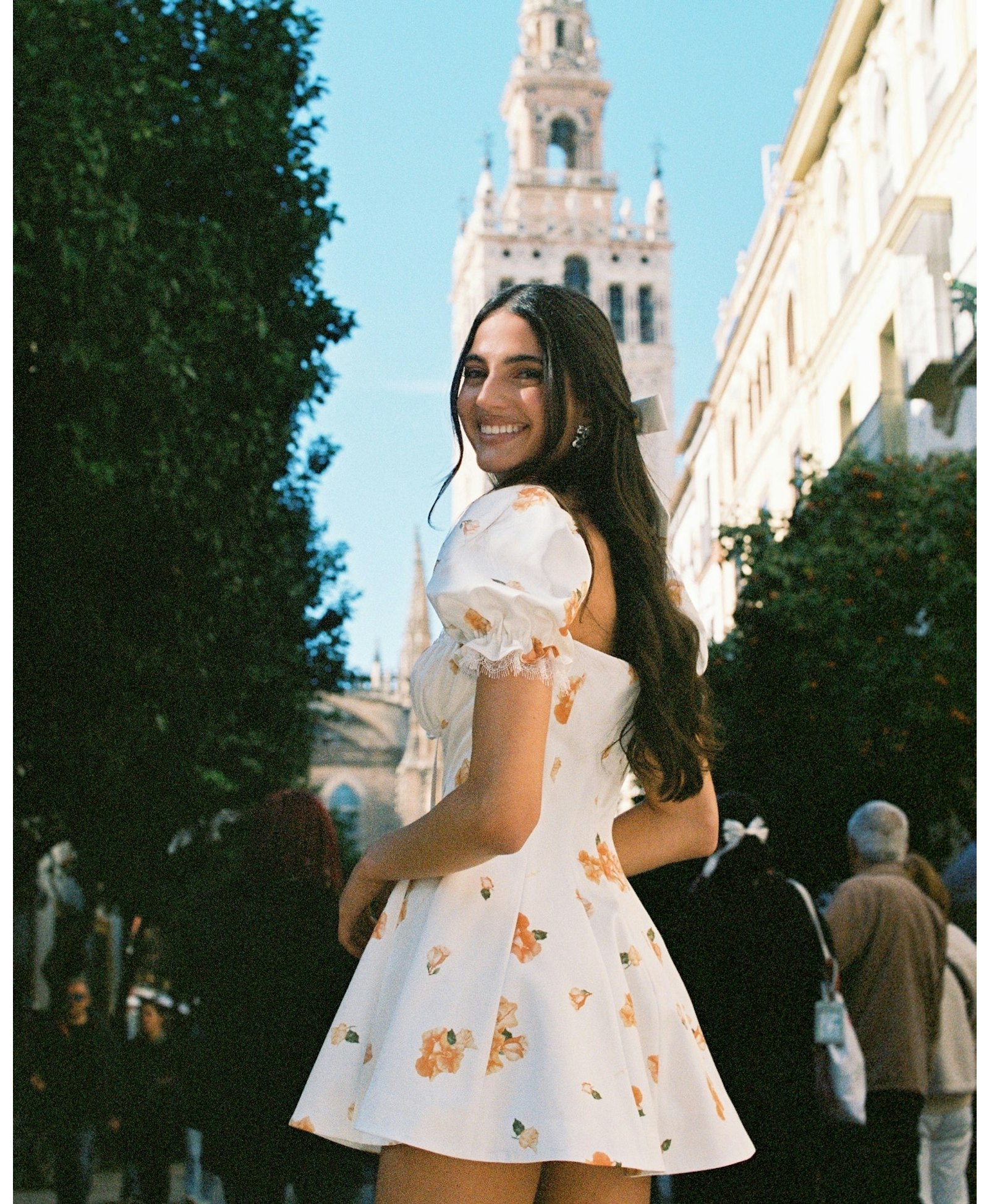 Theodora Dress (Floral) made by Nana Jacqueline