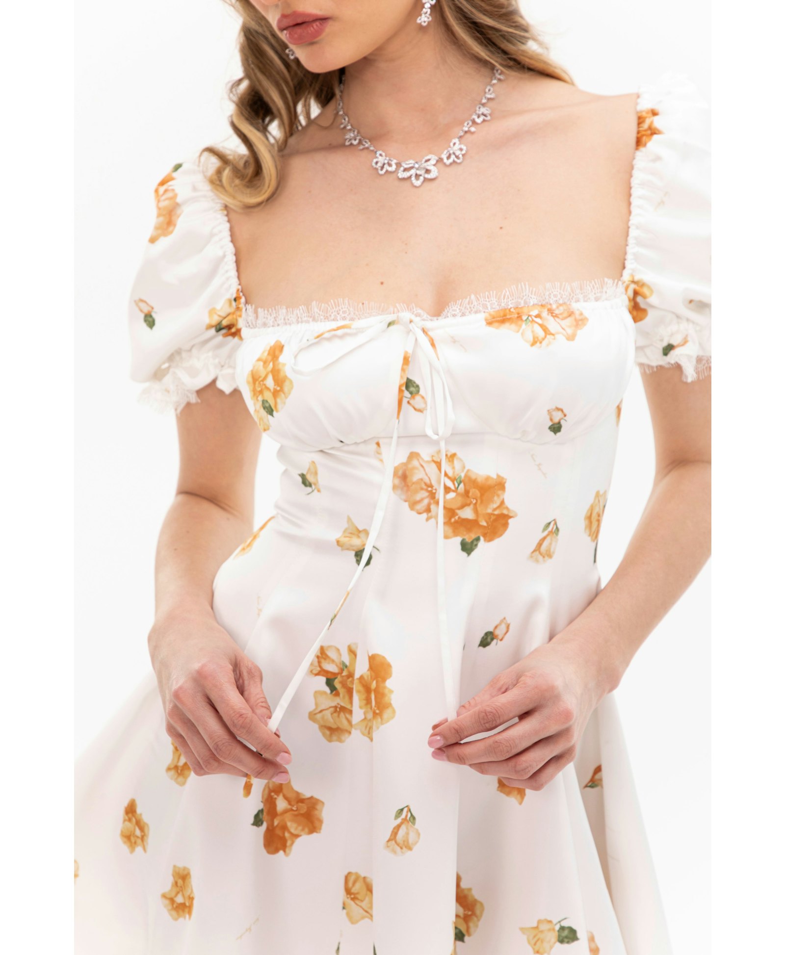 Theodora Dress (Floral) made by Nana Jacqueline