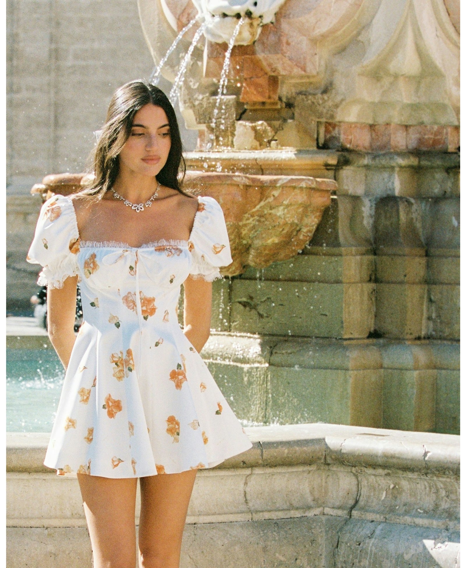 Theodora Dress (Floral) made by Nana Jacqueline