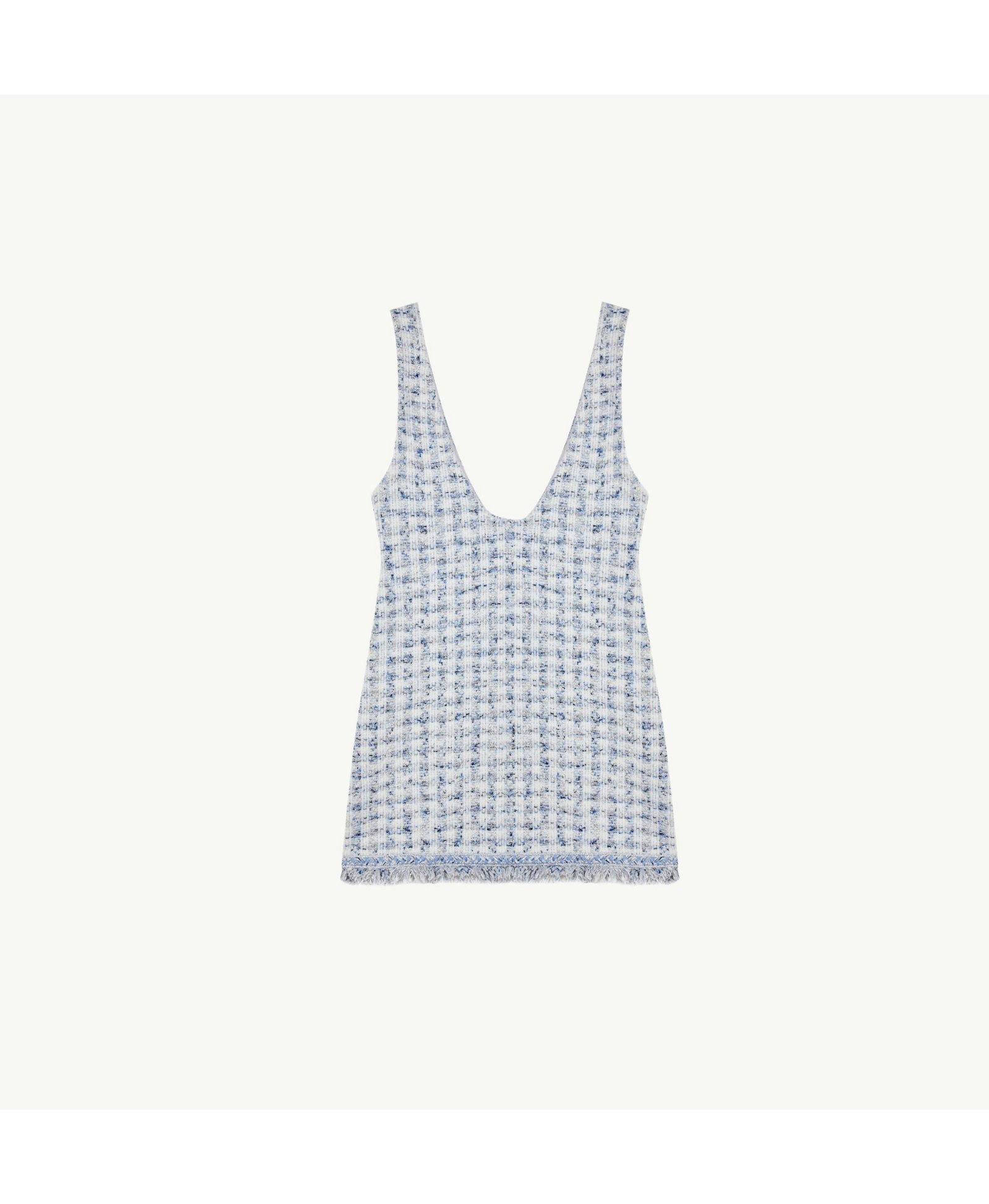 HOUNDSTOOTH VEST DRESS made by CRUSH Collection