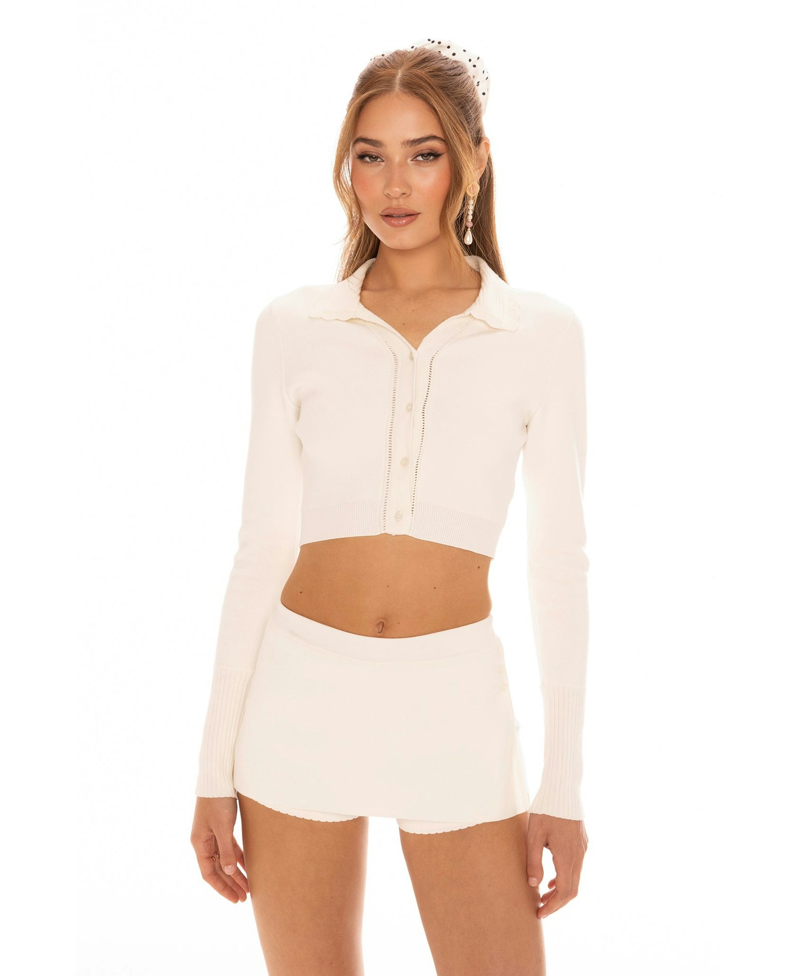 Carrie Shorts (White) made by Nana Jacqueline