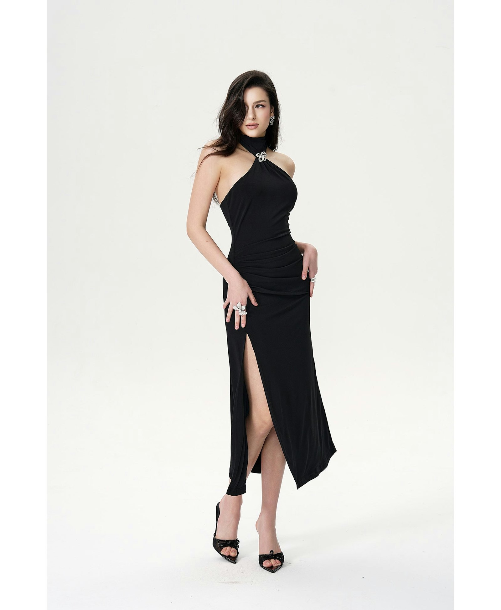 Eliana Dress (Black) made by Nana Jacqueline