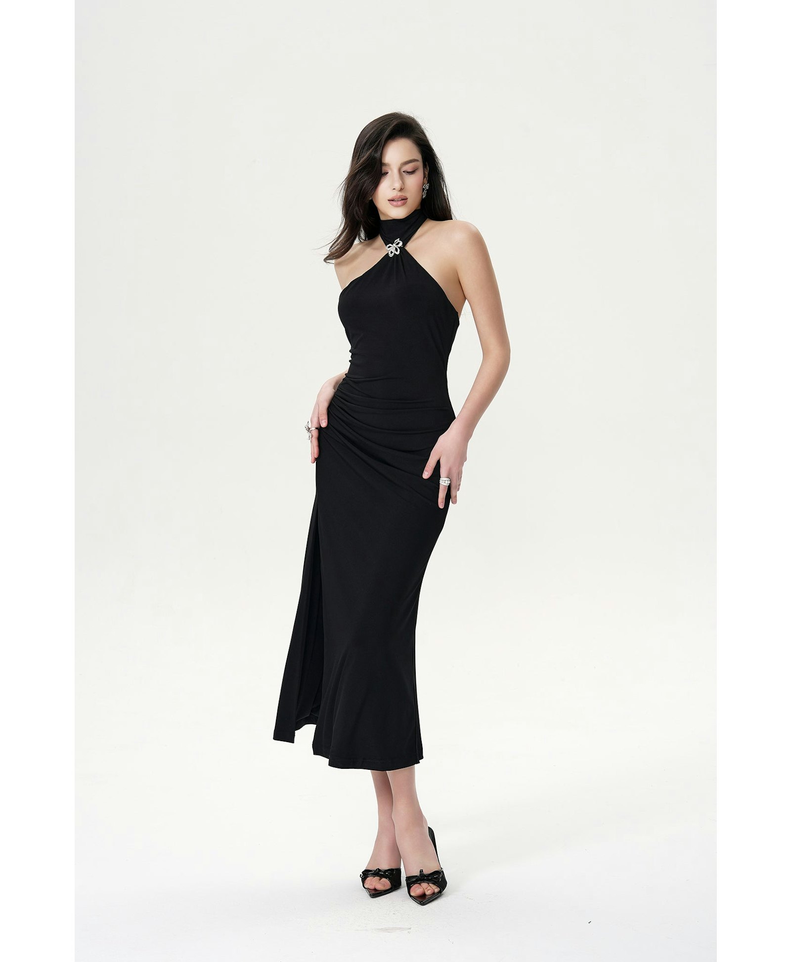 Eliana Dress (Black) made by Nana Jacqueline