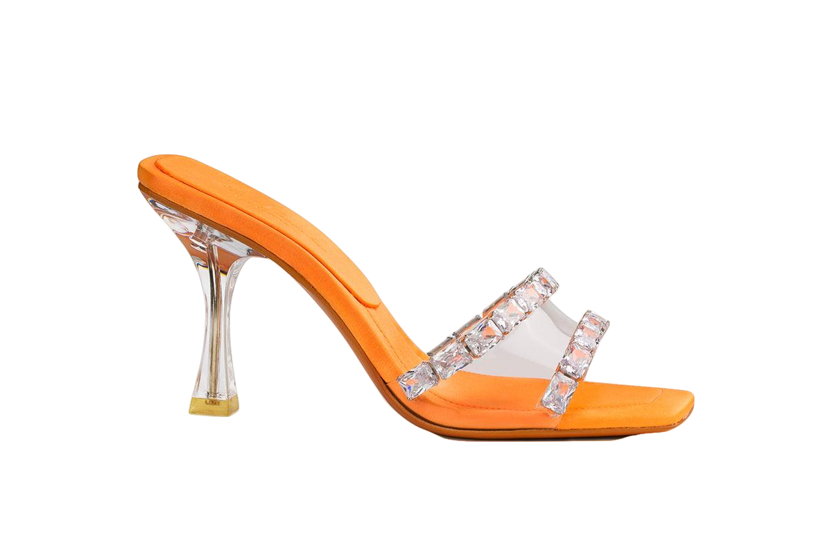 Nana Jacqueline Bellah Sandals (orange) (final Sale)
