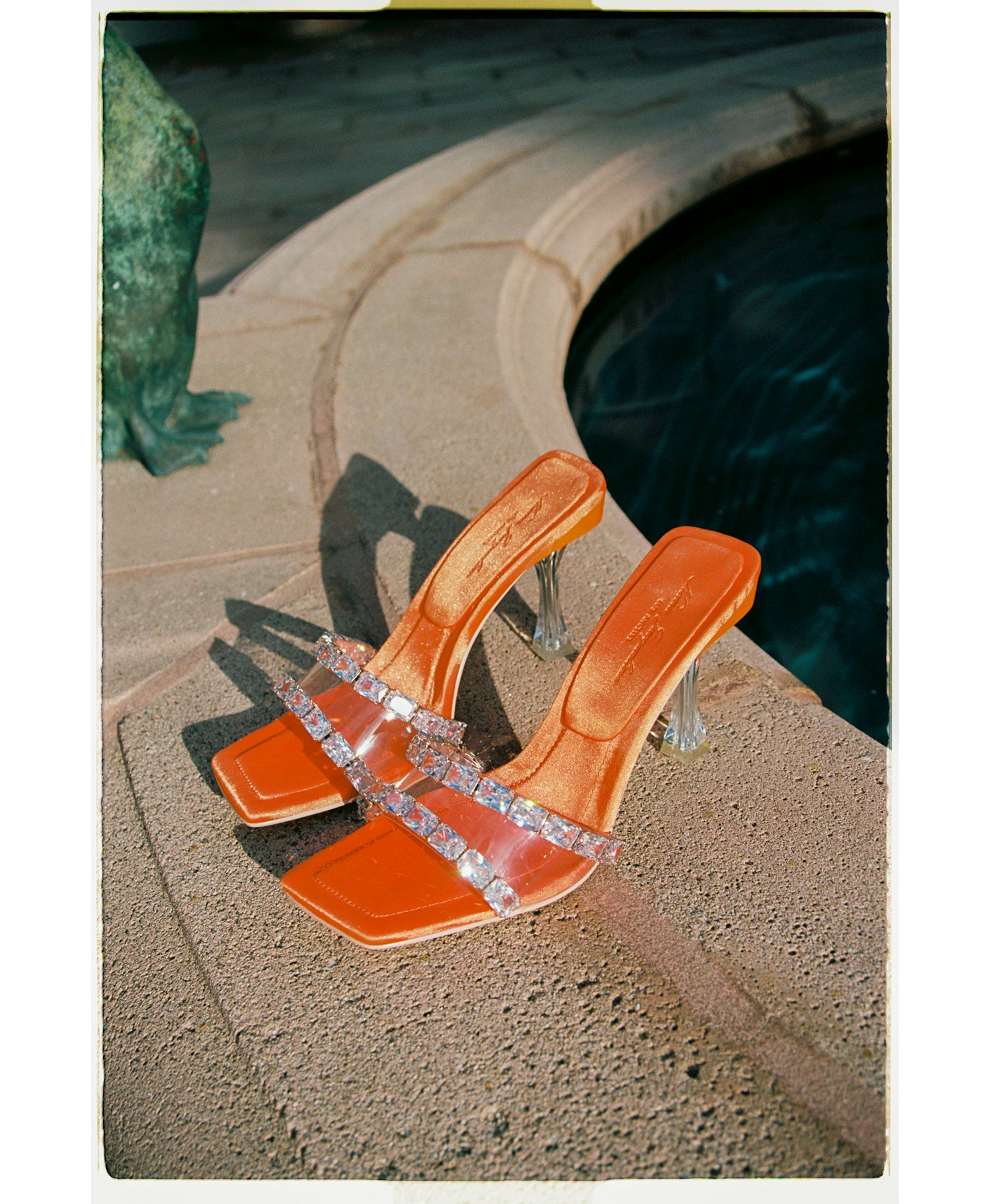 Bellah Sandals (Orange) (Final Sale) in Orange made by Nana Jacqueline
