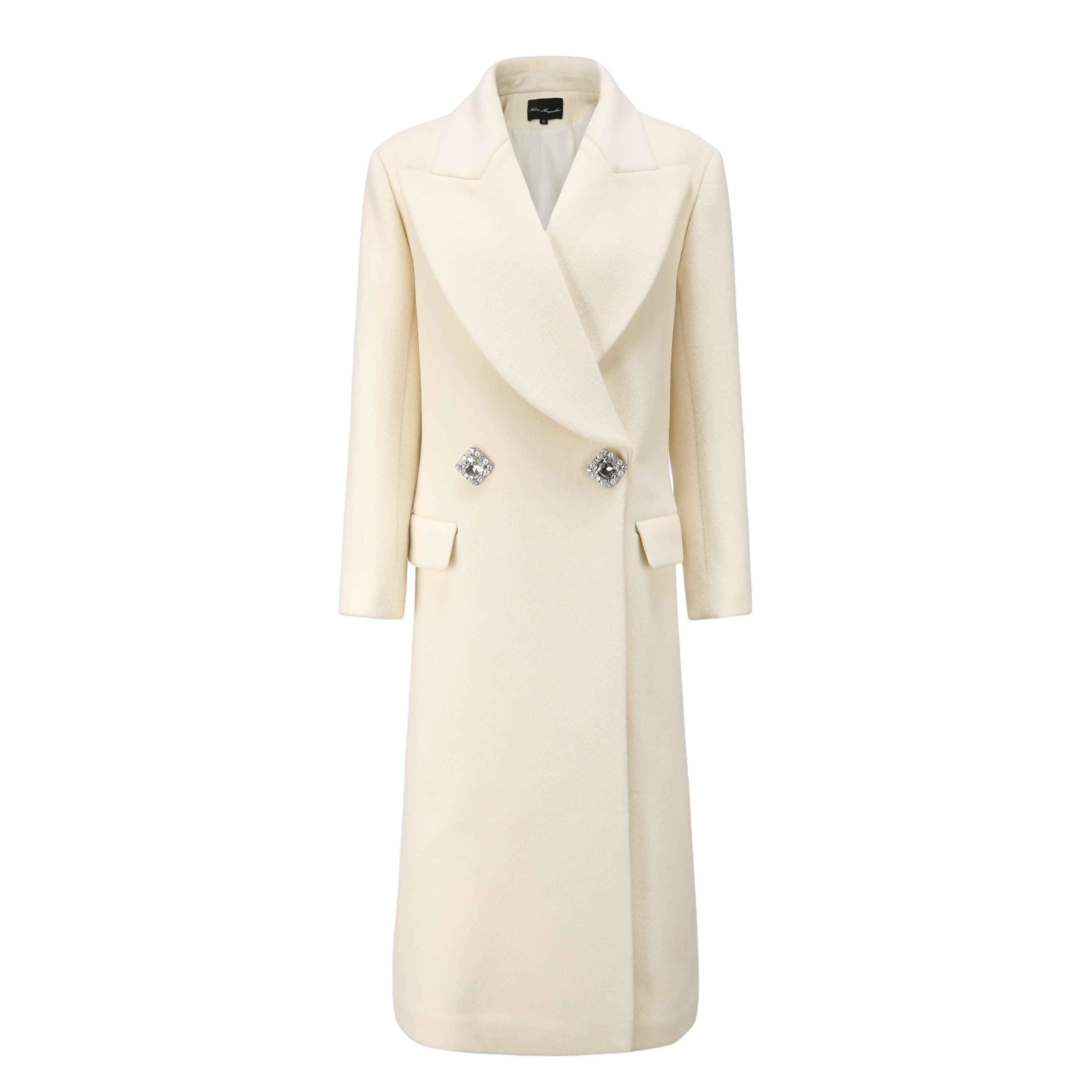 Nana Jacqueline Gabriella Coat In White