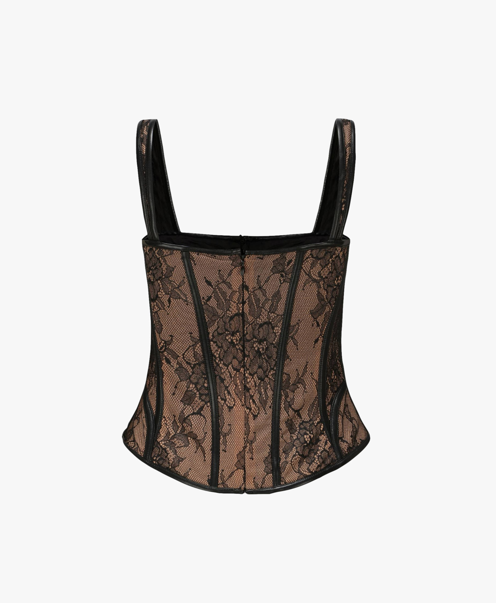 Emily Lace Top in Brown made by Nana Jacqueline