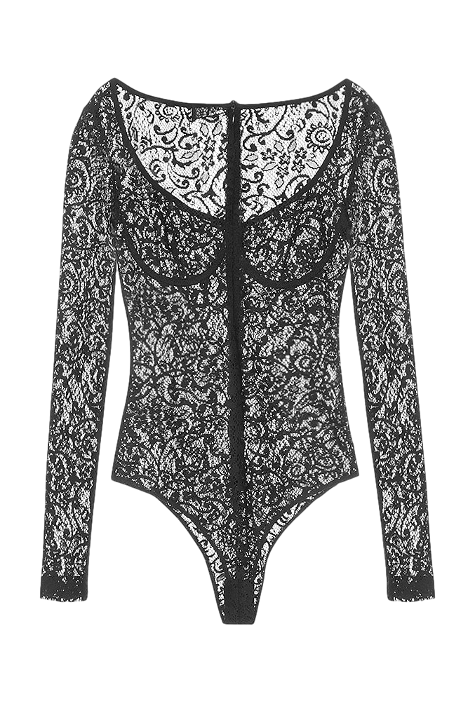 Shop Lace Bodysuit from A.M.G at Seezona