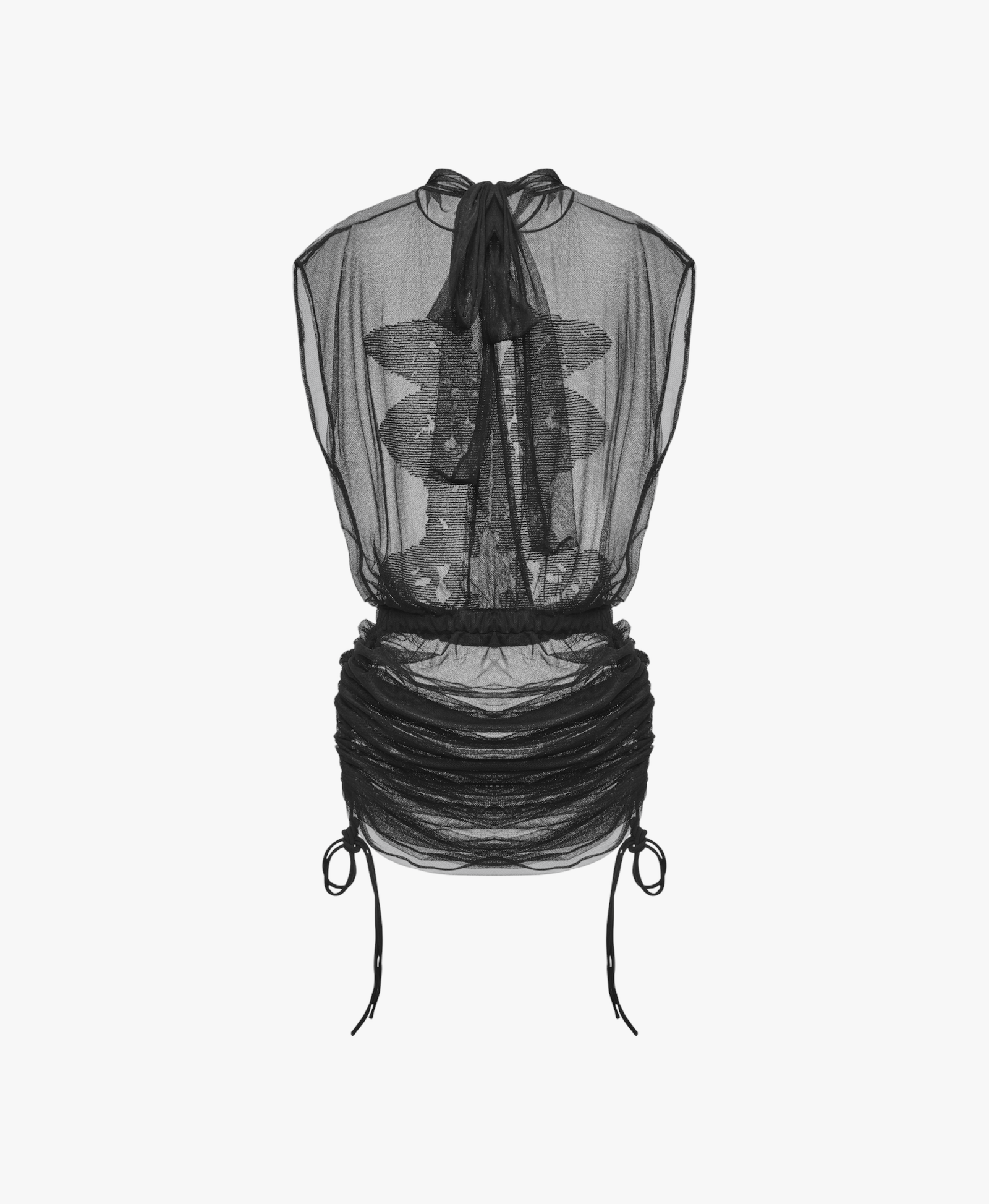 Dress With Sequins At The Front made by YAVORSKA