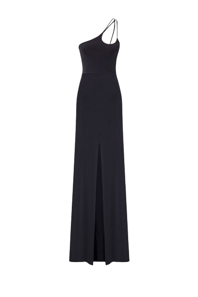 Shop Occleus Sicily Dress In Black