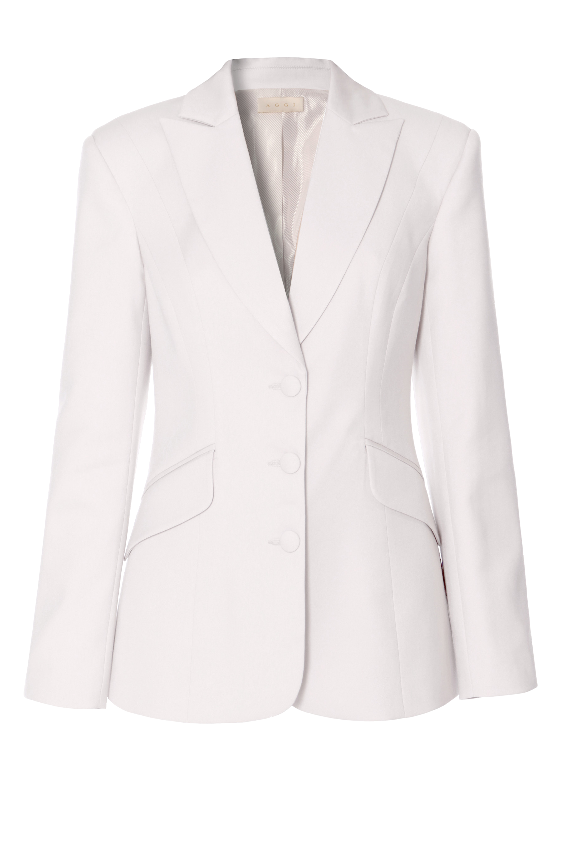 Shop Aggi Blazer Leona Off White