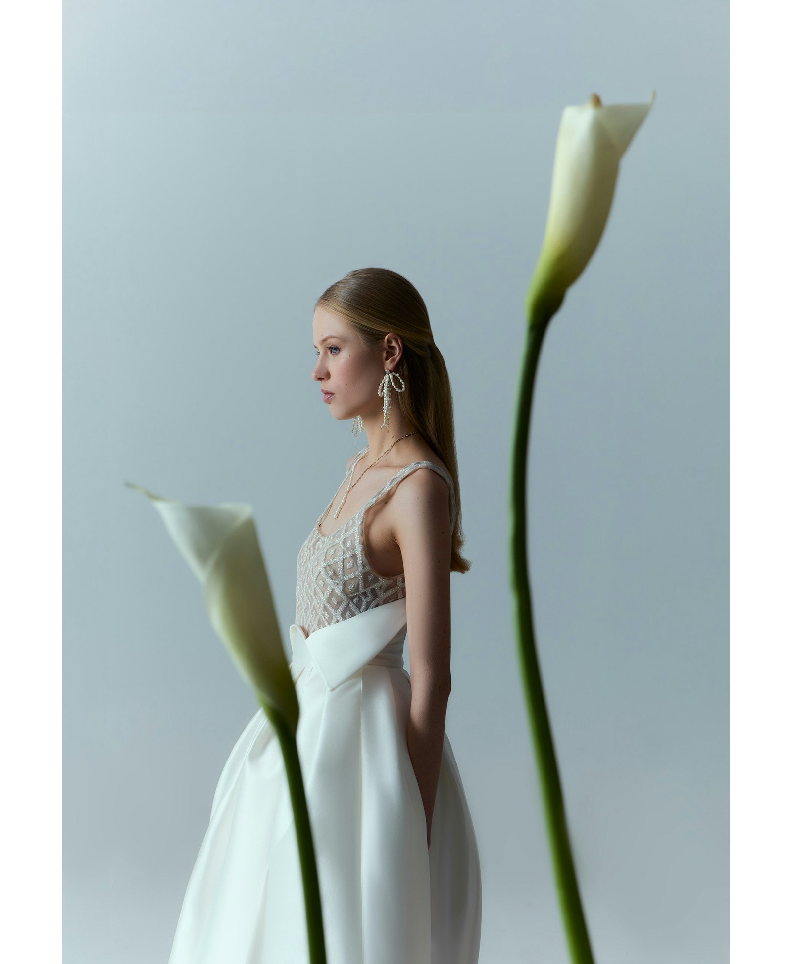 Pendientes Lazo Perlas Aurora made by Lavani Jewels