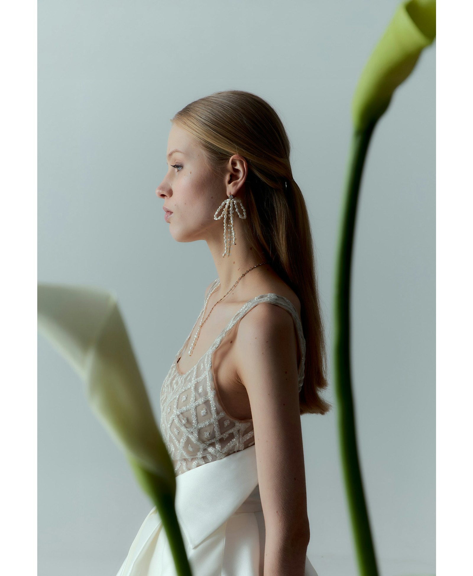 Pendientes Lazo Perlas Aurora made by Lavani Jewels