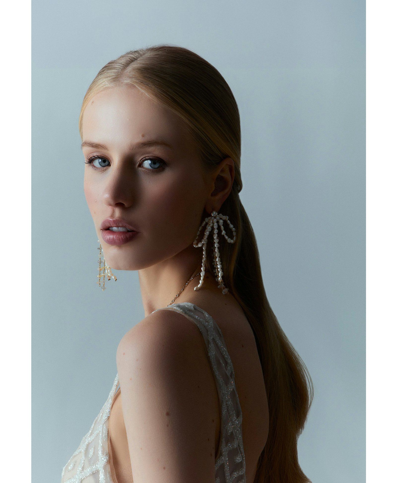 Pendientes Lazo Perlas Aurora made by Lavani Jewels