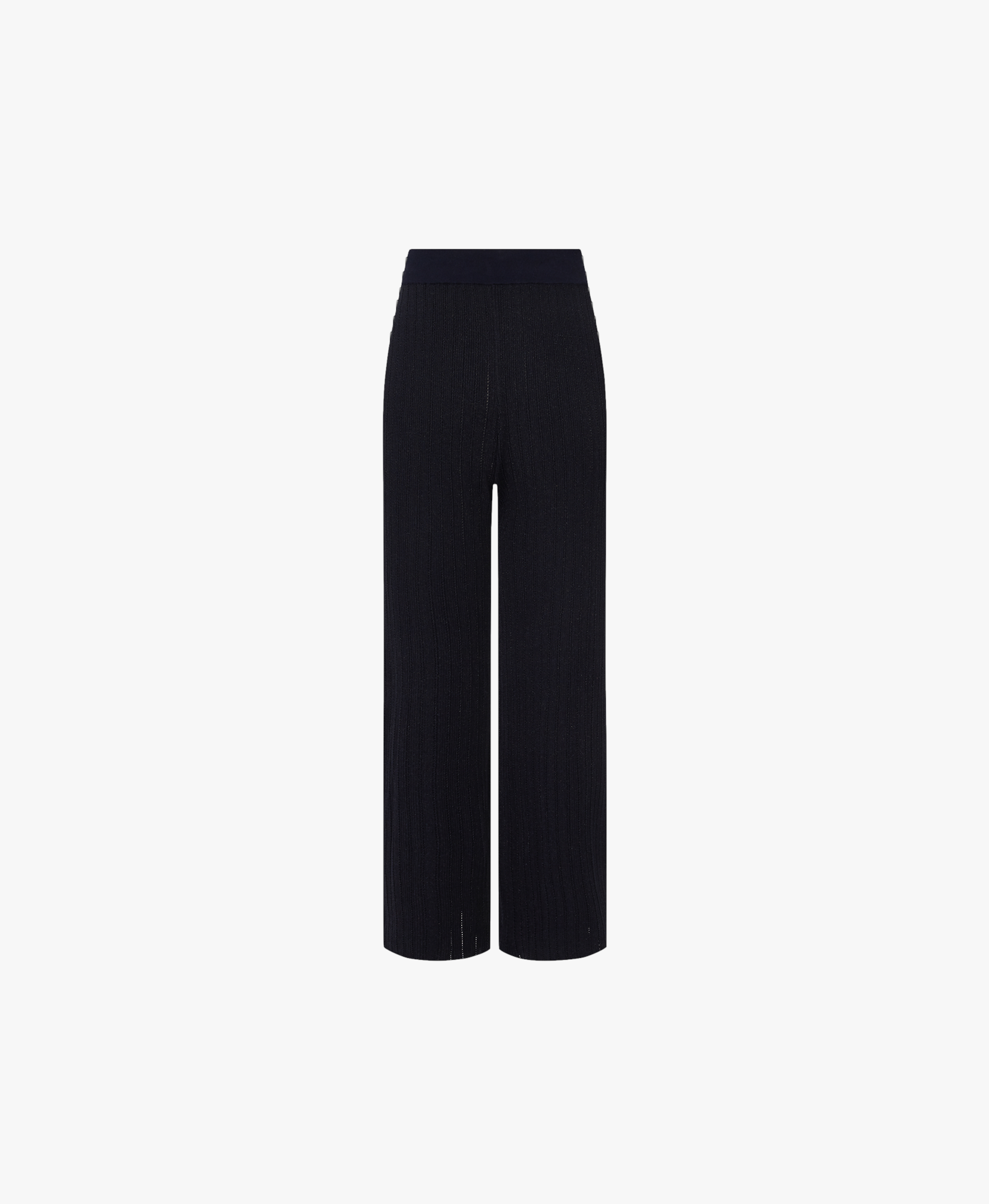 METALLIC JERSEY PANTS in Blue made by CRUSH Collection