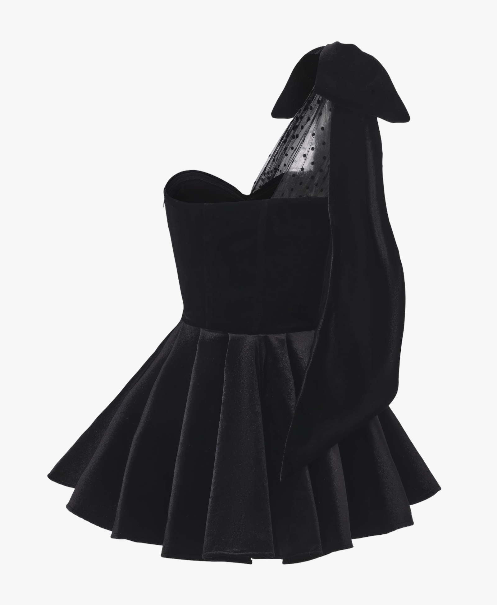 Zephina Velvet Mini Dress made by Nana Jacqueline