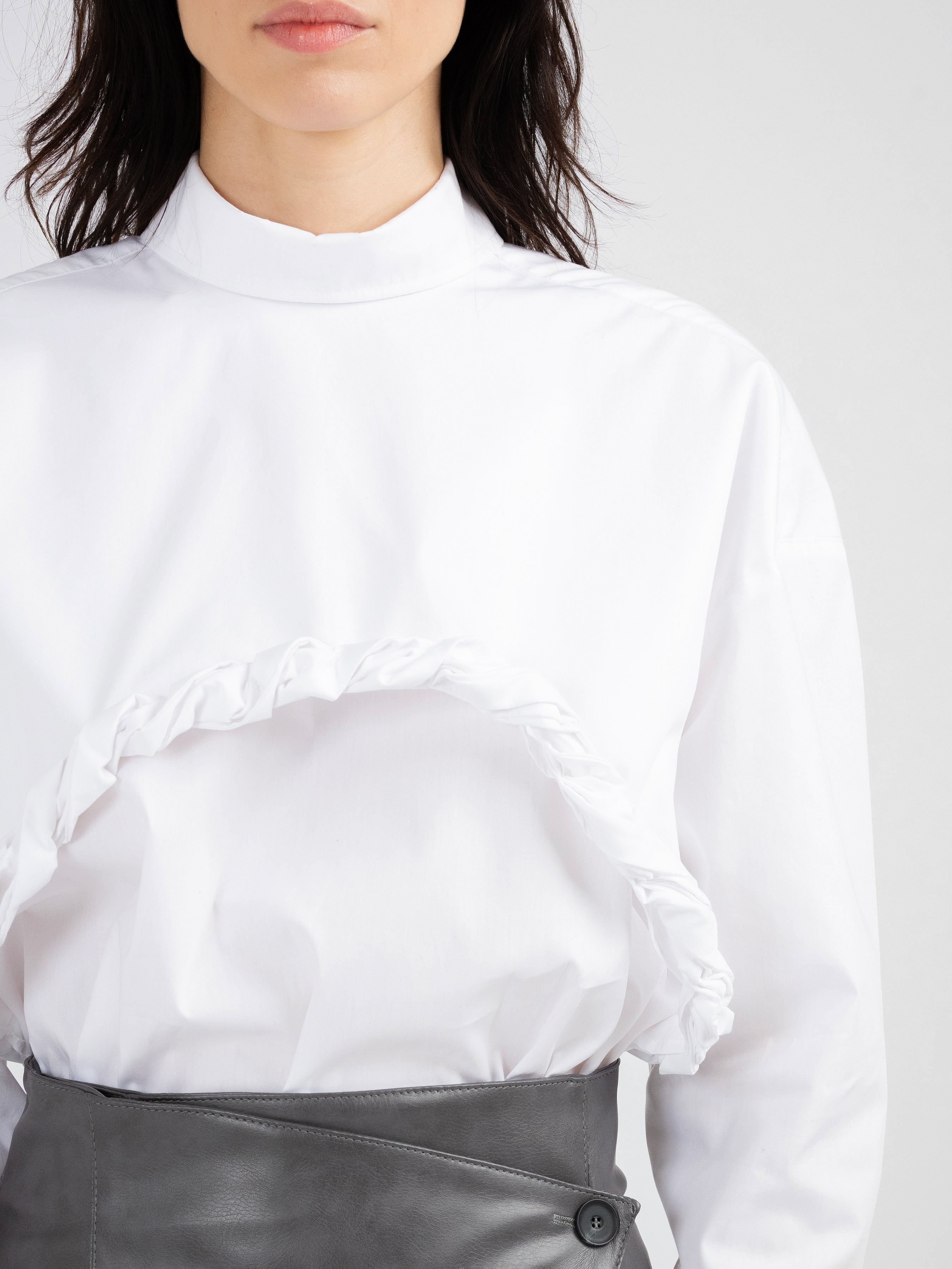 Shop Divalo Kleinrumes White Tied Cotton Shirt