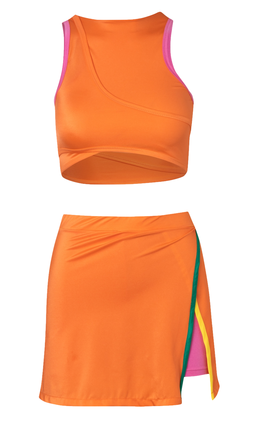 Baobab Chiara Skirt Active In Orange