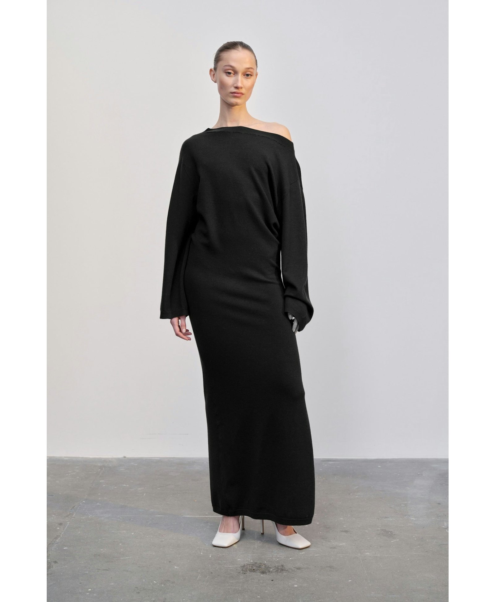 Isabella Knit Dress - Black made by HERSKIND