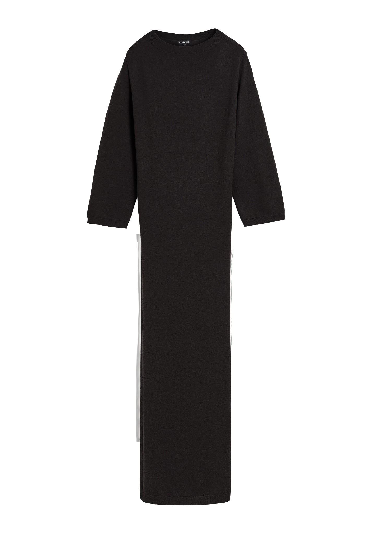 Shop Herskind Isabella Knit Dress In Black